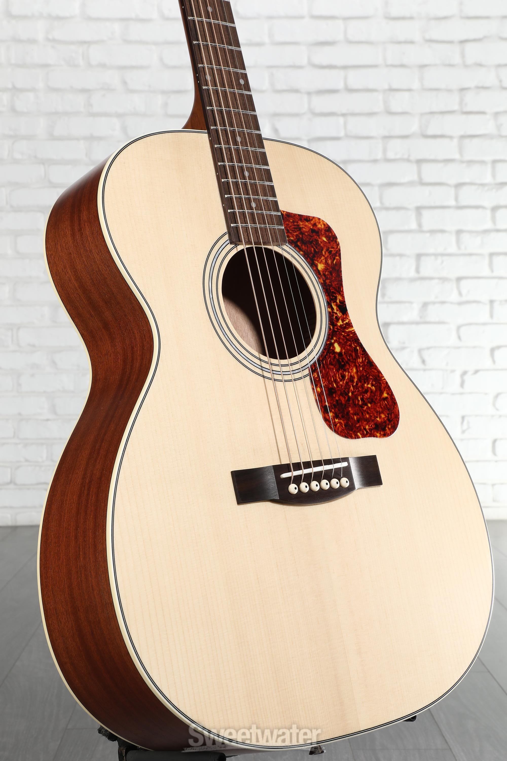 Guild OM-240E Acoustic-electric Guitar - Natural | Sweetwater
