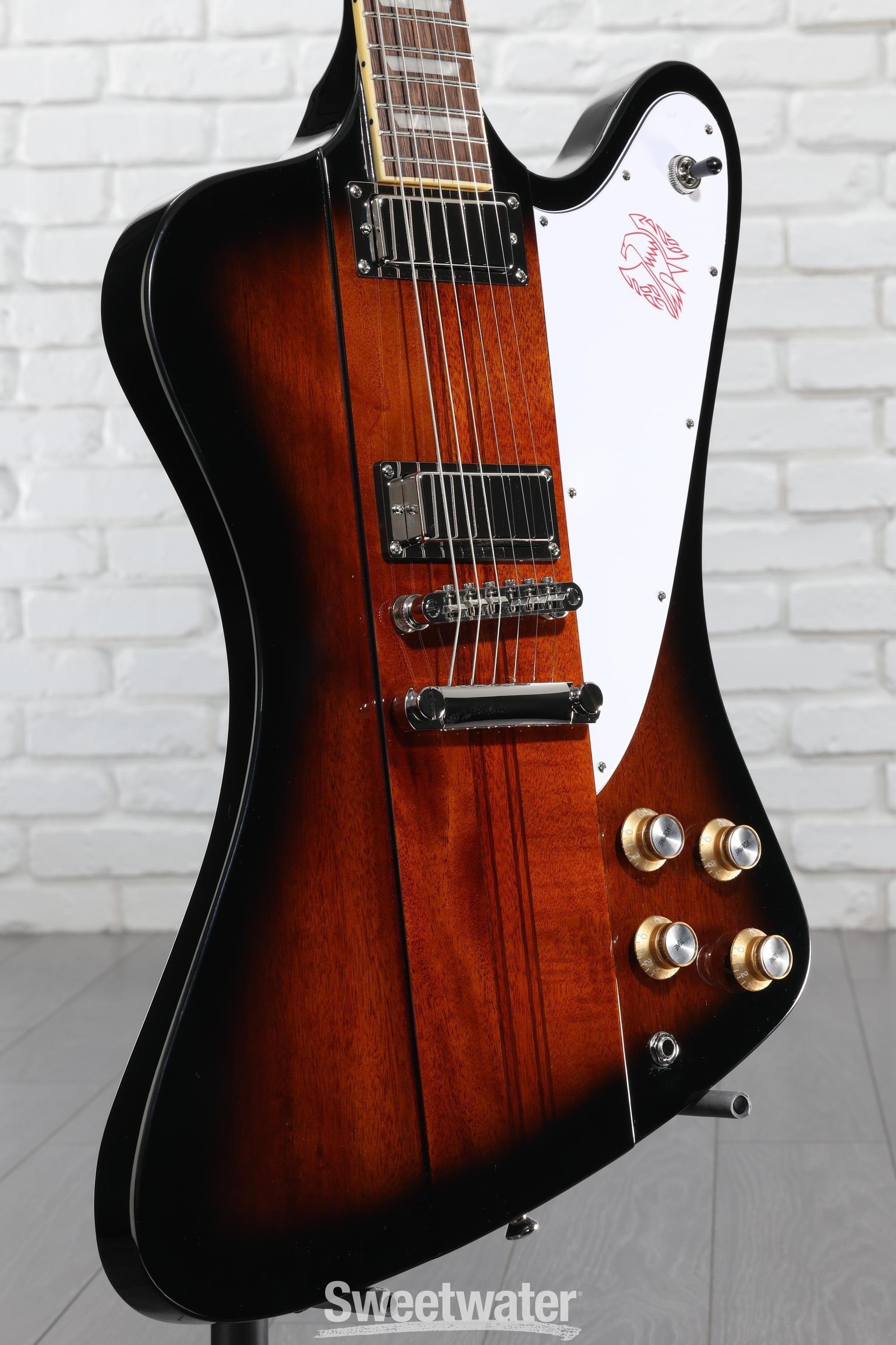 Epiphone Firebird Electric Guitar - Vintage Sunburst | Sweetwater