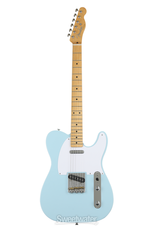 Fender Vintera '50s Telecaster - Sonic Blue | Sweetwater Fender Vintera '50s Telecaster - Sonic Blue | Sweetwater