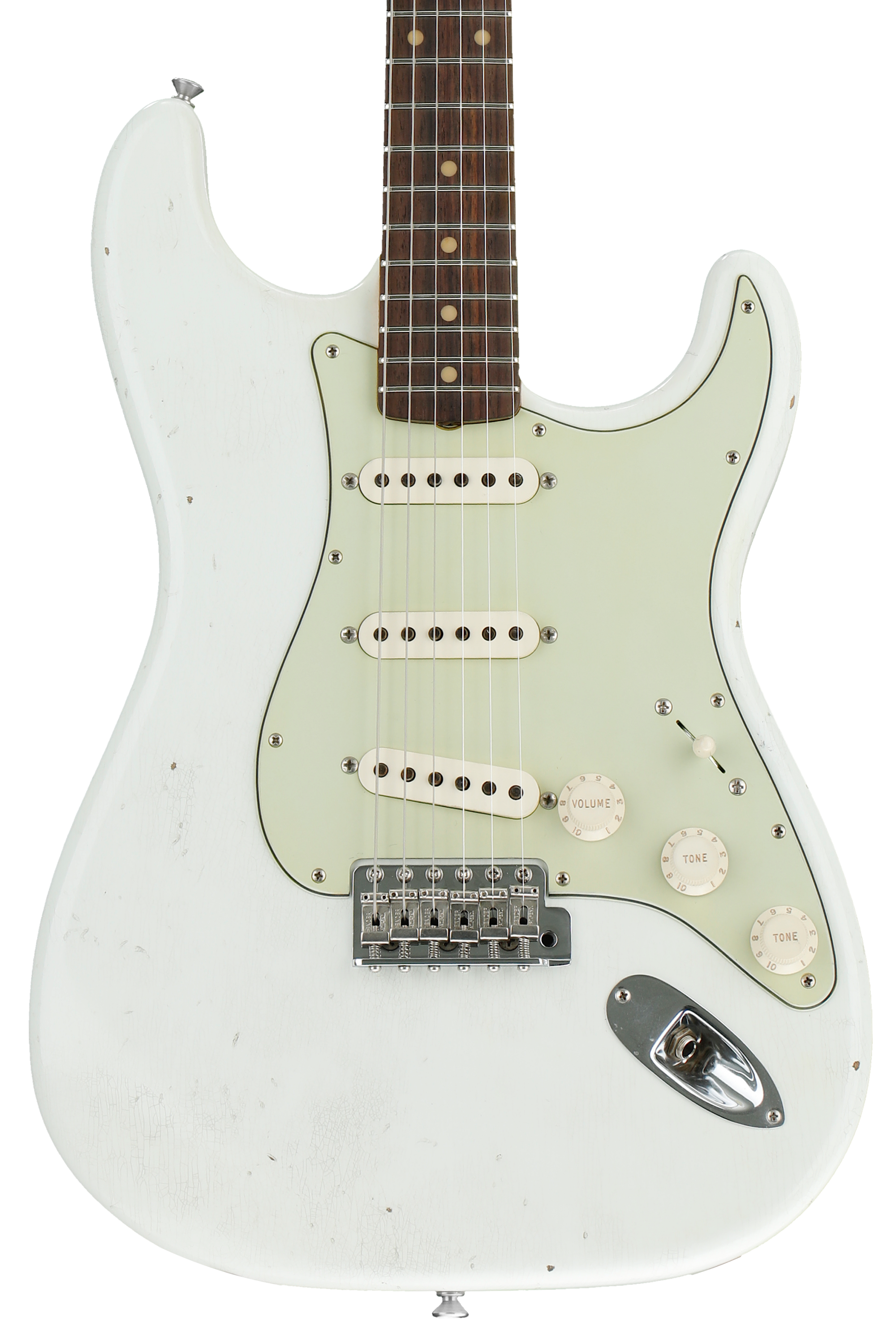 Fender Custom Shop 1959 Strat Journeyman Relic - Olympic White