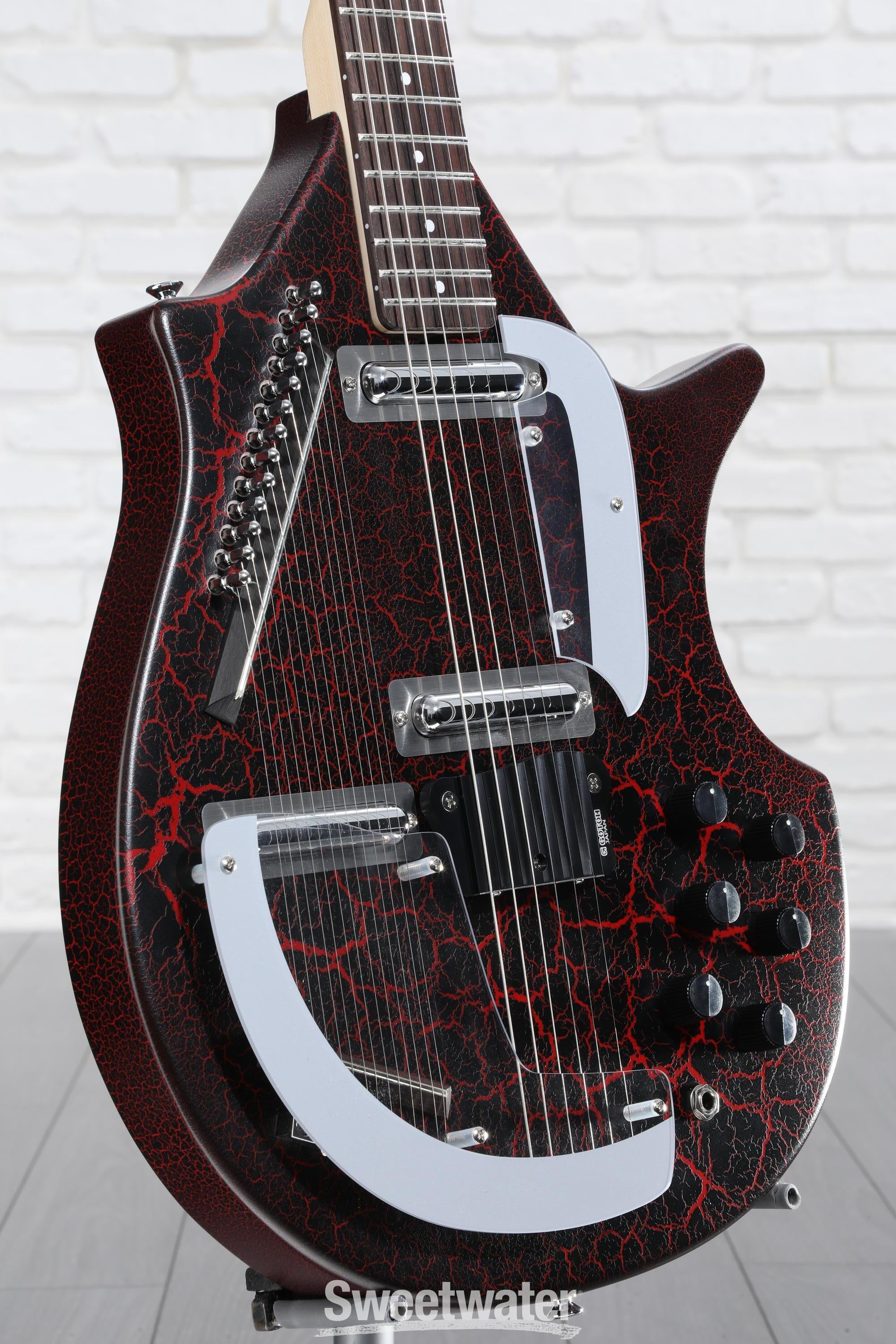 Danelectro Sitar - Red Crackle