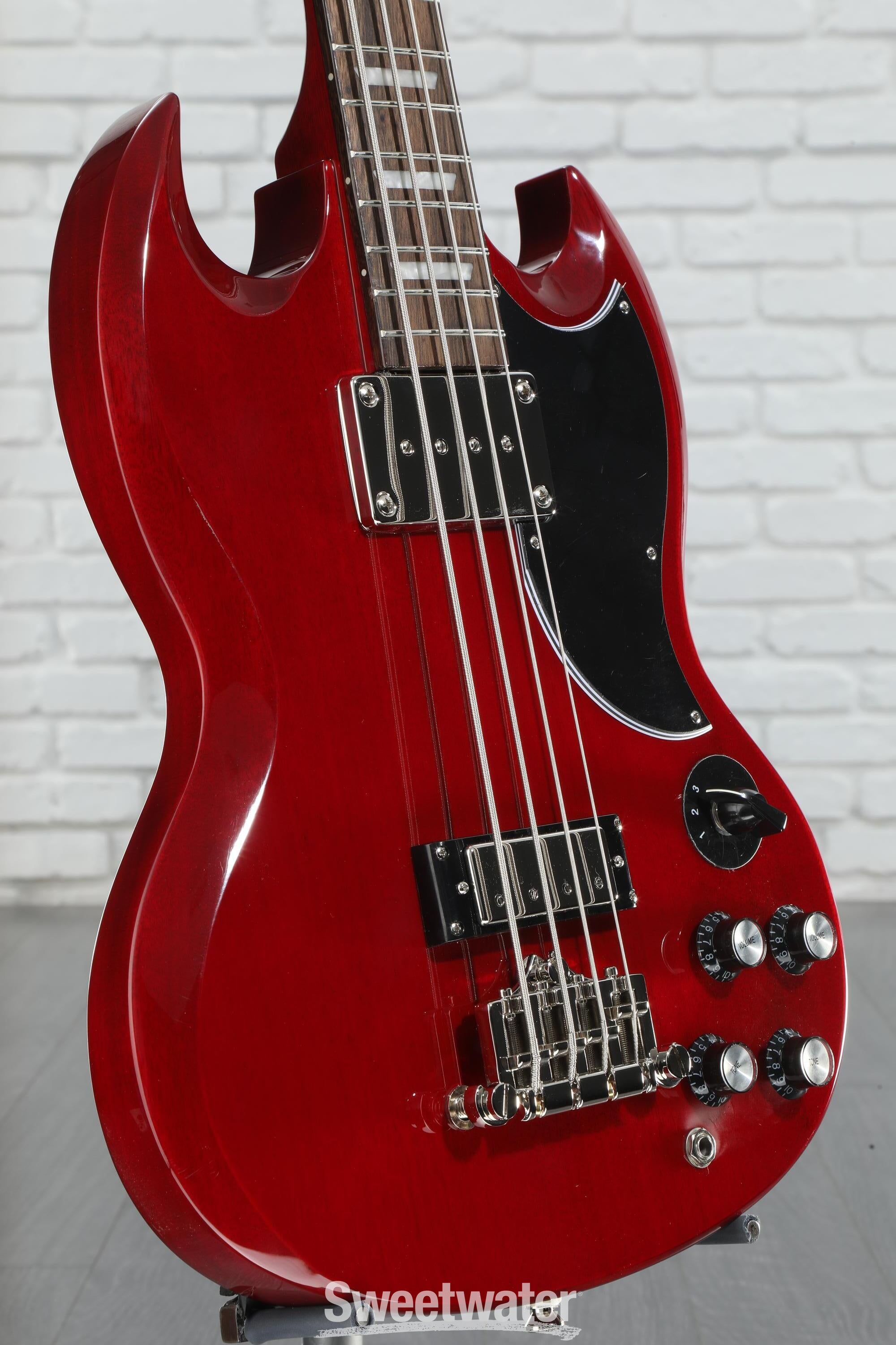 Epiphone EB-3 Bass Guitar - Cherry | Sweetwater