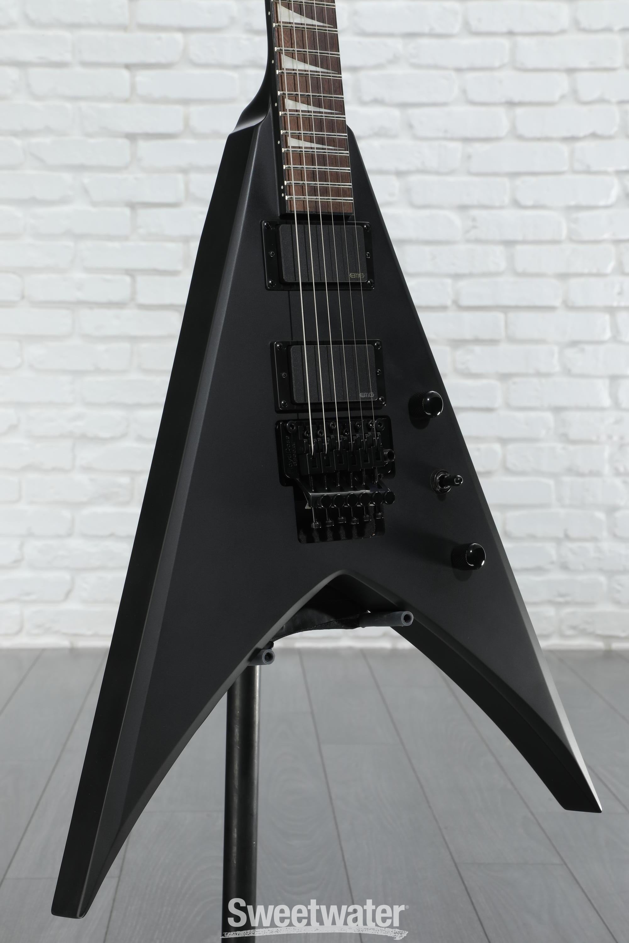 Jackson X Series King V KVXMG Electric Guitar - Satin Black