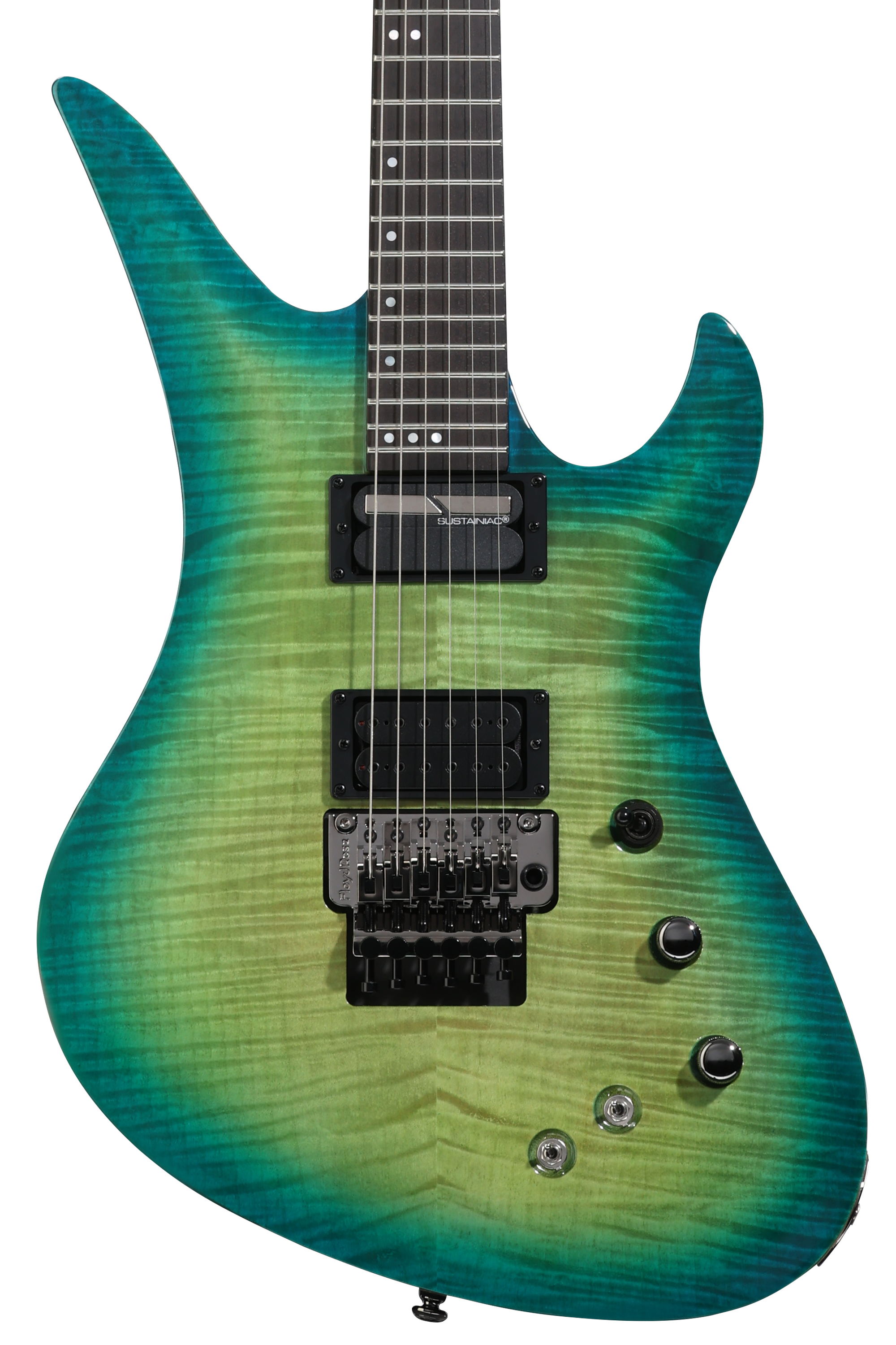 Schecter BlackJack SLS Avenger FR-S - Aquaburst - Sweetwater