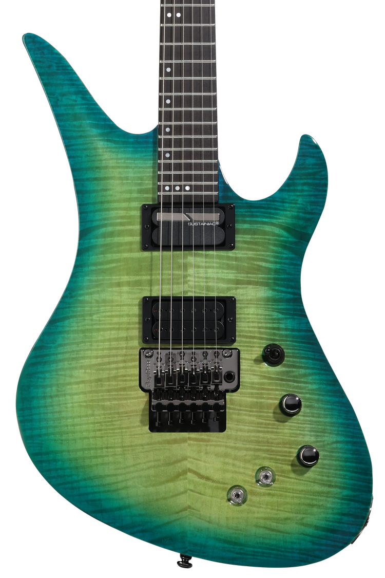 Schecter BlackJack SLS Avenger FR-S - Aquaburst - Sweetwater
