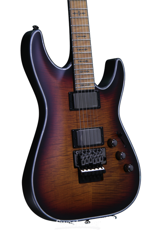 Schecter Hellraiser Extreme C-1 FR - 3-tone Satin Sunburst, MF