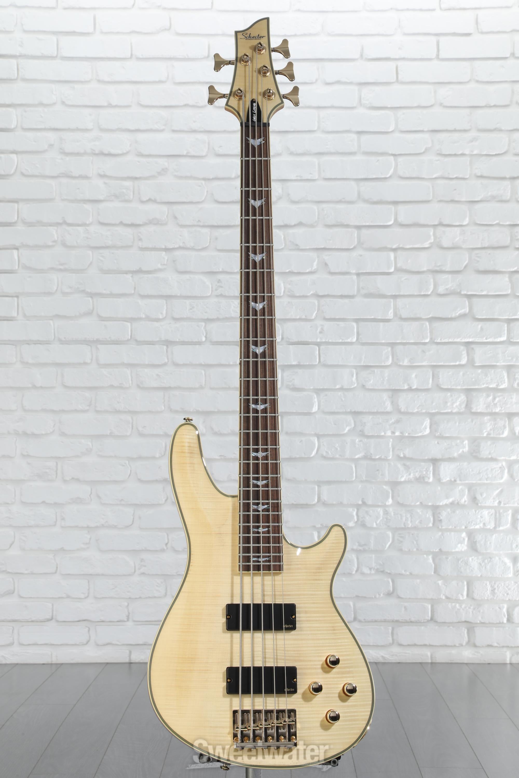 Schecter Omen Extreme-5 Bass Guitar - Black Cherry | Sweetwater