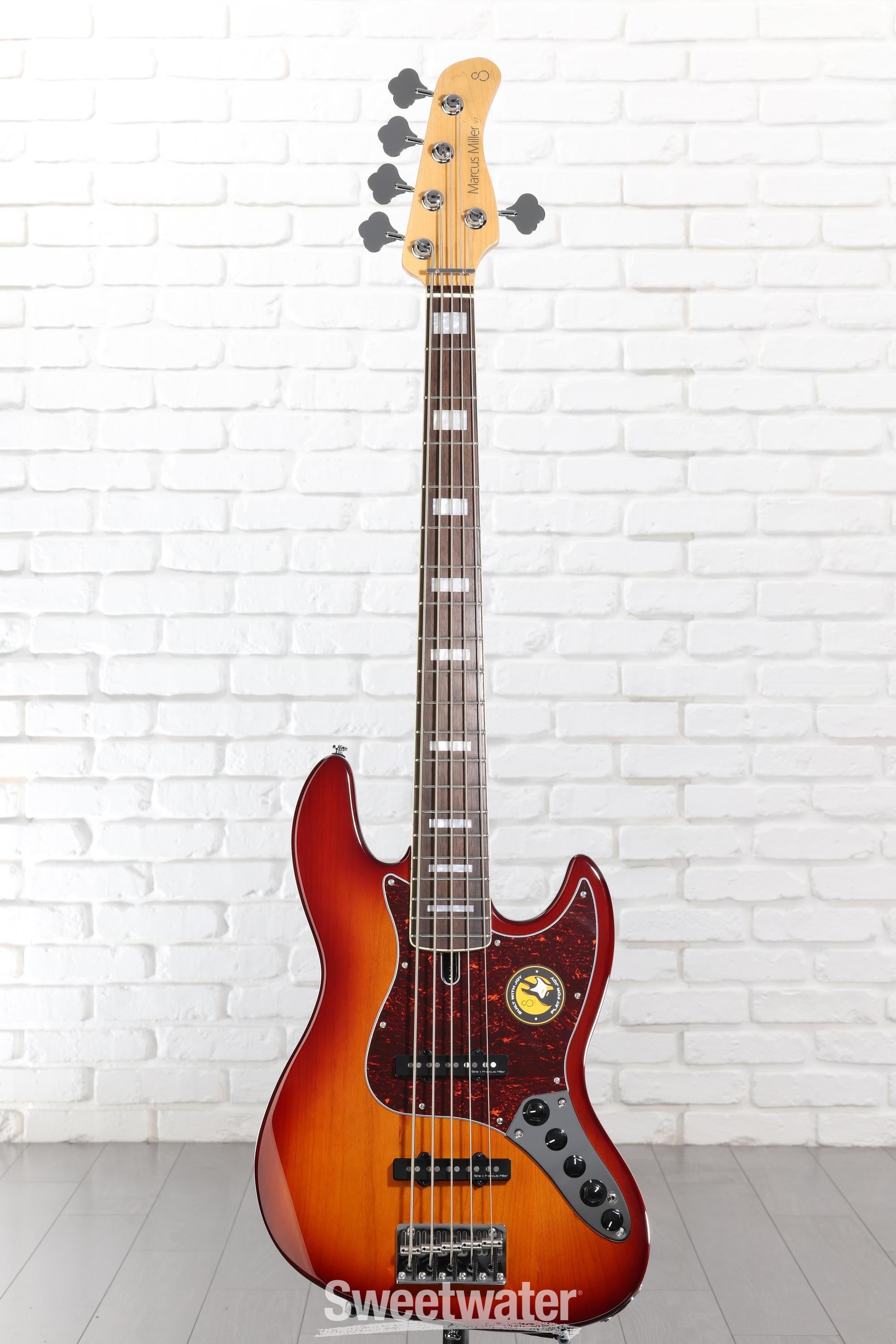 Sire Marcus Miller V7 Alder 5-string Bass Guitar - Tobacco