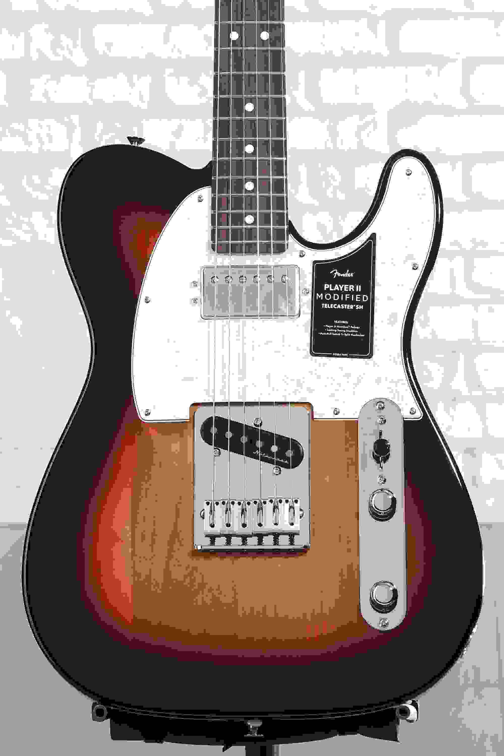 Fender Player II Modified Telecaster SH Electric Guitar - 3-tone Sunburst, Rosewood Fingerboard