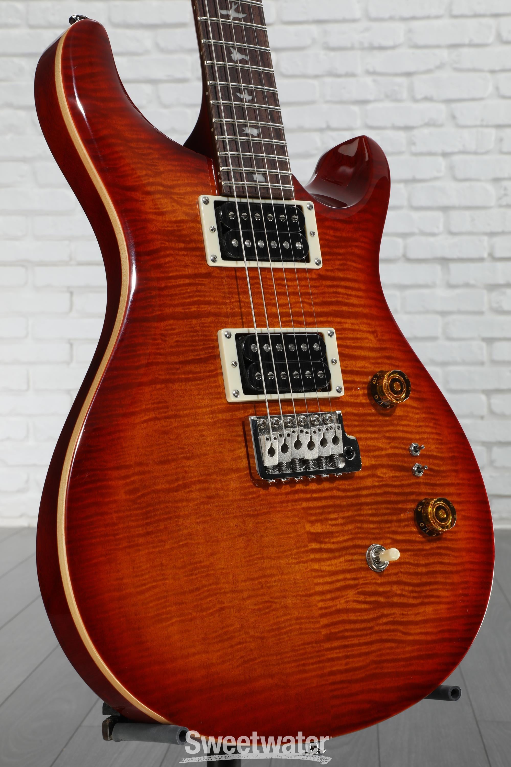 PRS SE Custom 24-08 Electric Guitar - Vintage Sunburst