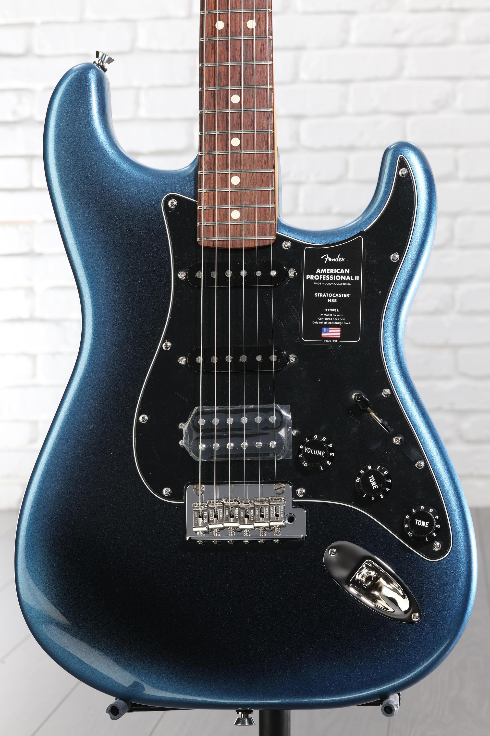 Fender American Professional II Stratocaster HSS Dark Night with