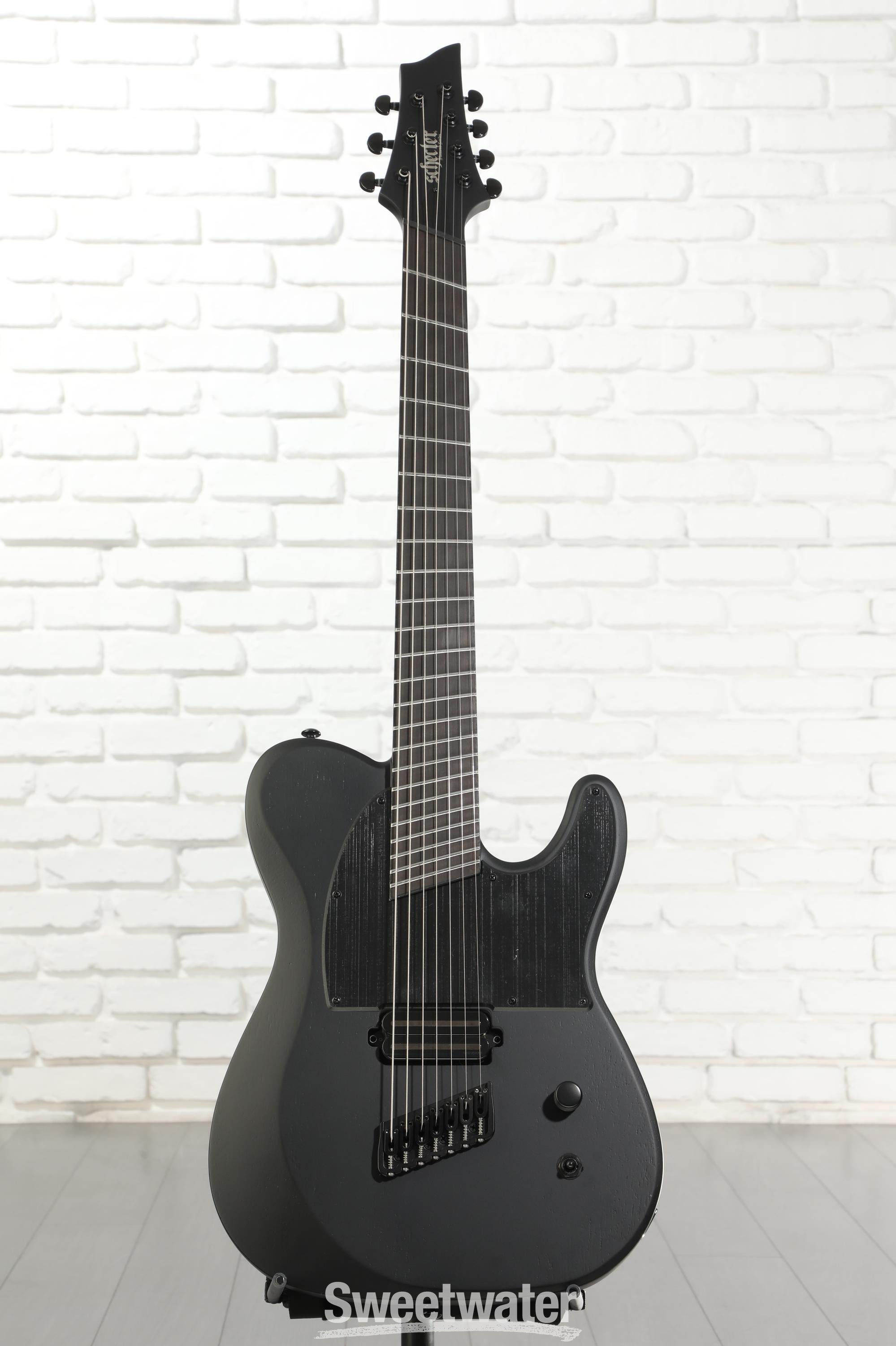 Schecter PT-7 MS Black Ops Electric Guitar - Black | Sweetwater