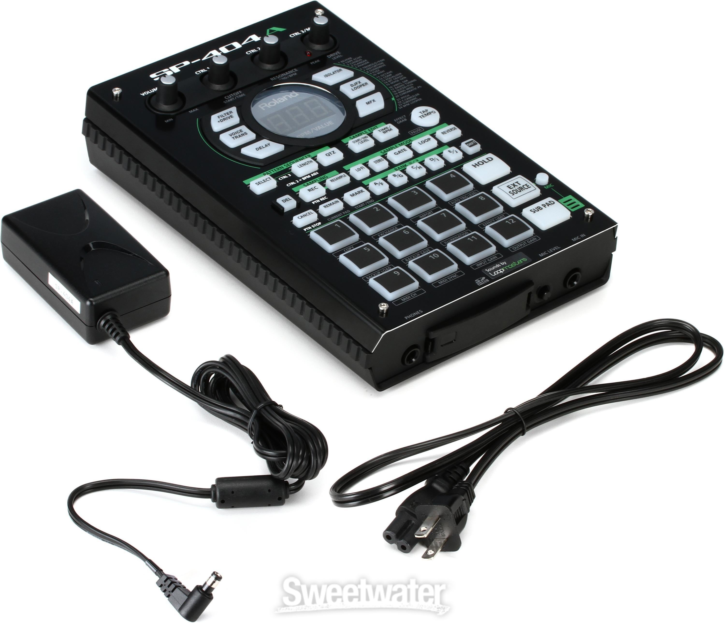Roland SP-404A Linear Wave Sampler Reviews | Sweetwater Roland SP-404A Linear Wave Sampler Reviews | Sweetwater