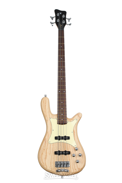 ベース Warwick PRO SERIES Streamer CV4 Warwick Pro Series Streamer CV Electric Bass Guitar - Black