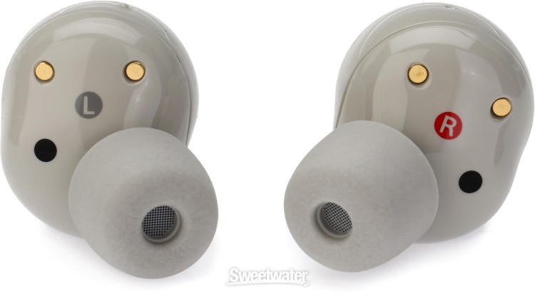 Sony WF-1000XM5 Wireless Noise-canceling Earbuds Silver Sweetwater