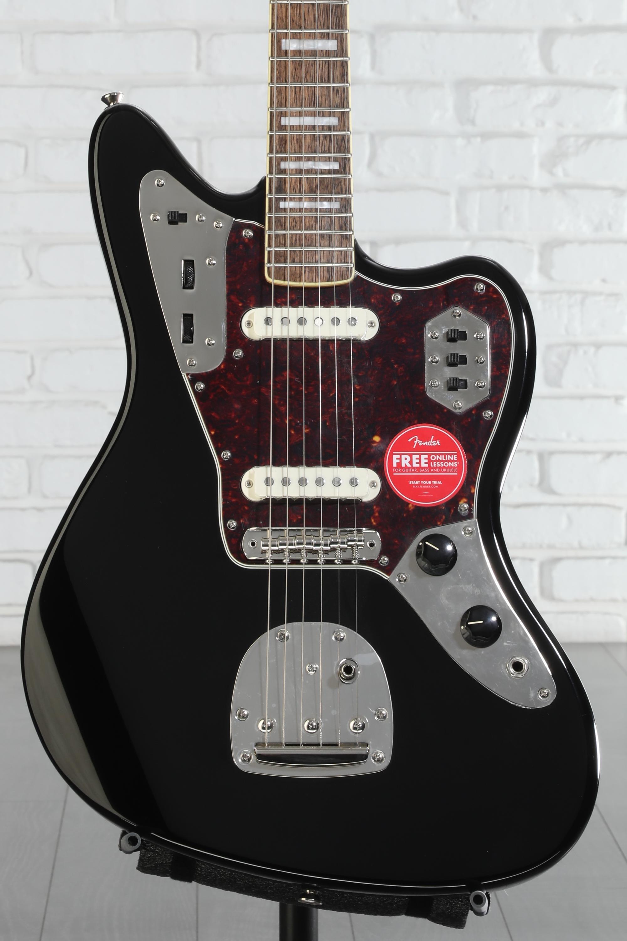 Squier Classic Vibe '70s Jaguar - Black Reviews | Sweetwater
