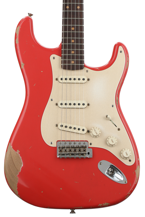 Fender Custom Shop Ltd. '59 Strat Heavy Relic - Aged Fiesta Red