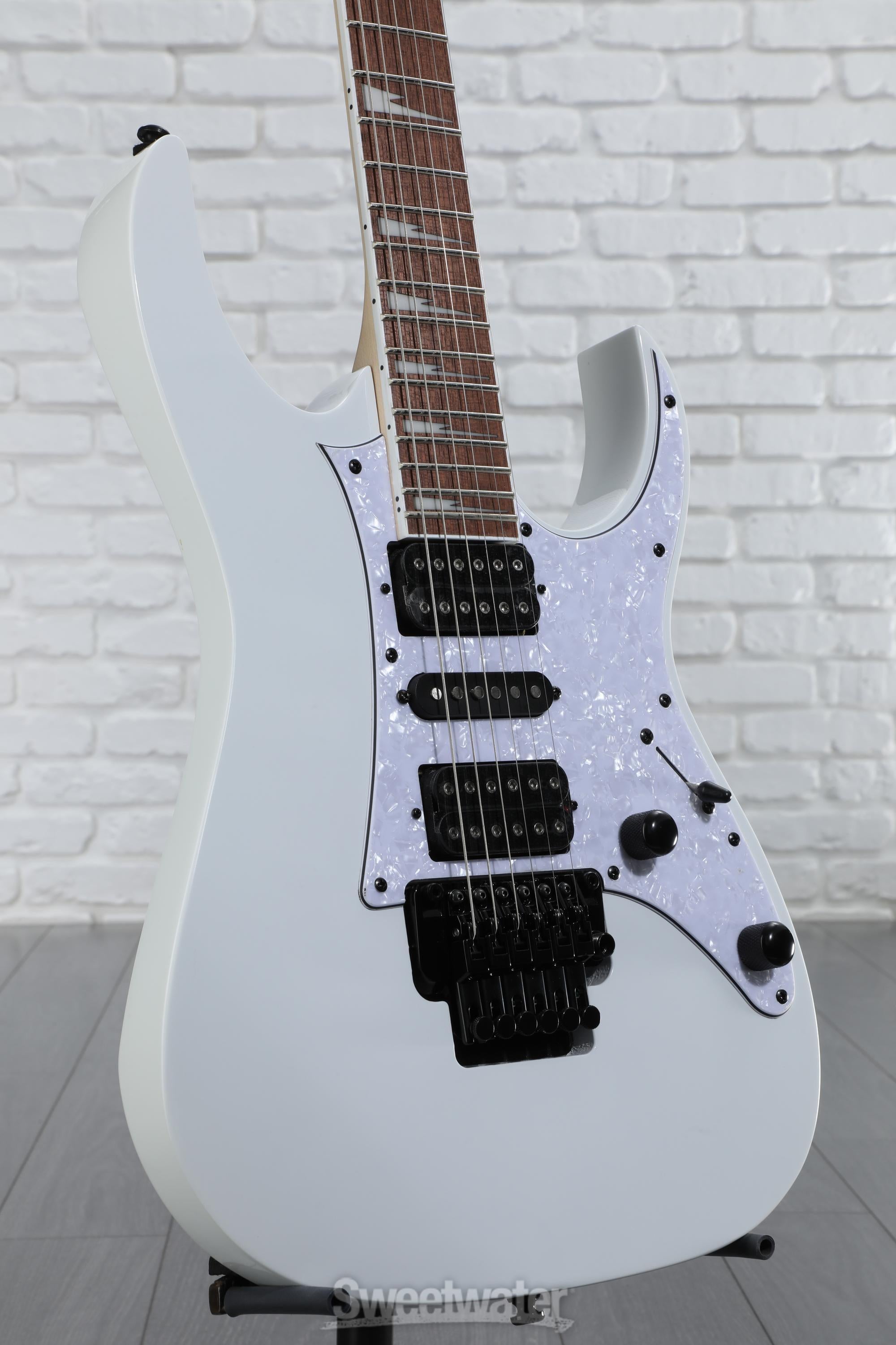 Ibanez RG Standard RG450DXB Electric Guitar - White | Sweetwater