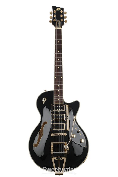 【セミアコ】Duesenberg Starplayer TV“Custom” Duesenberg Starplayer TV Custom Black Guitar | Danville Music