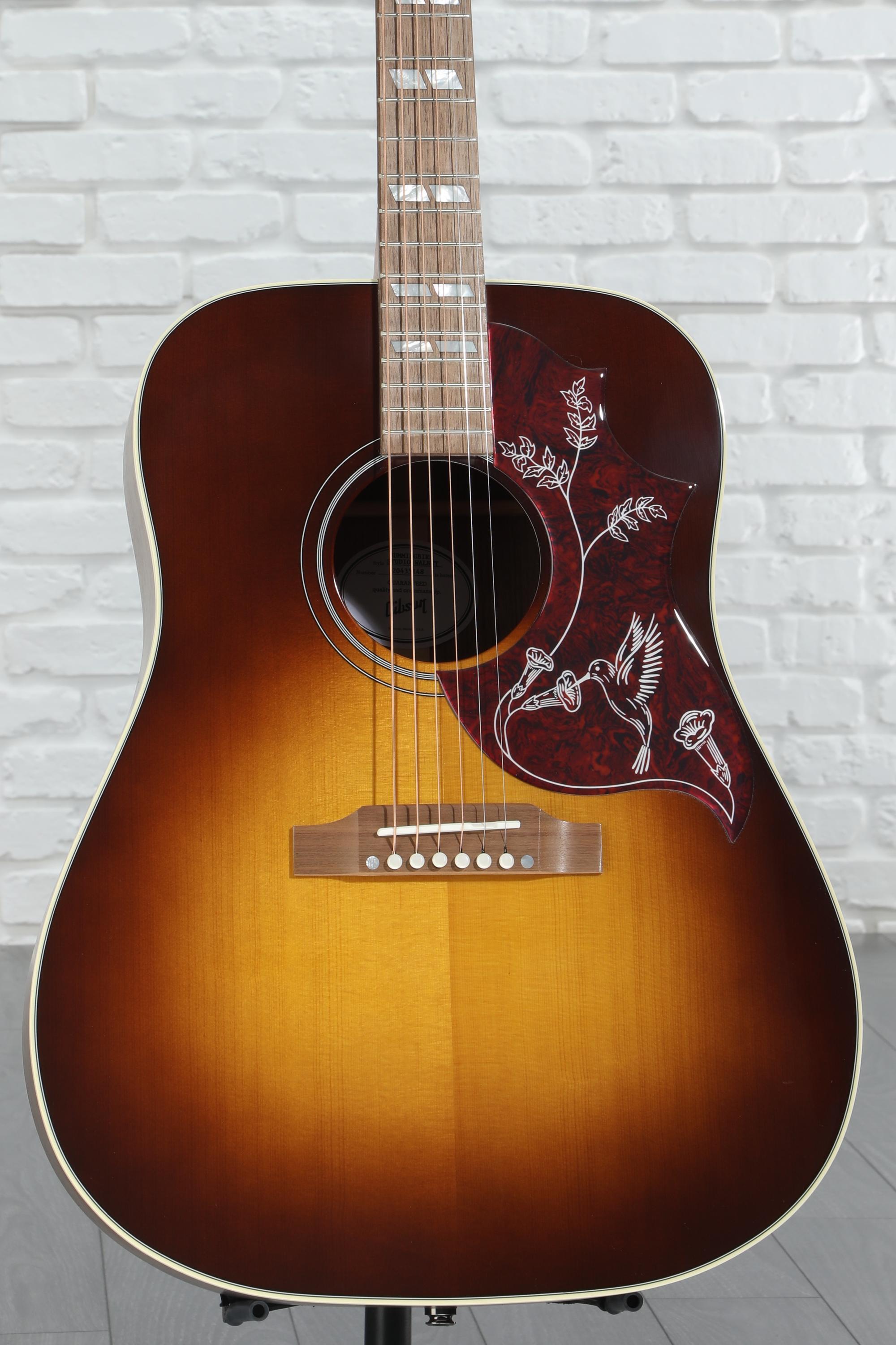 Gibson Acoustic Hummingbird Studio Walnut Acoustic-electric Guitar - Walnut Burst