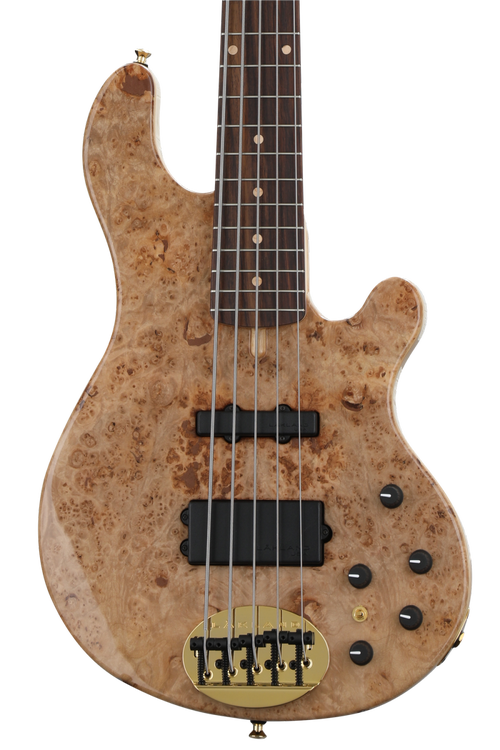 Lakland 55-94 Deluxe, Exotic Top - Maple Burl with Rosewood