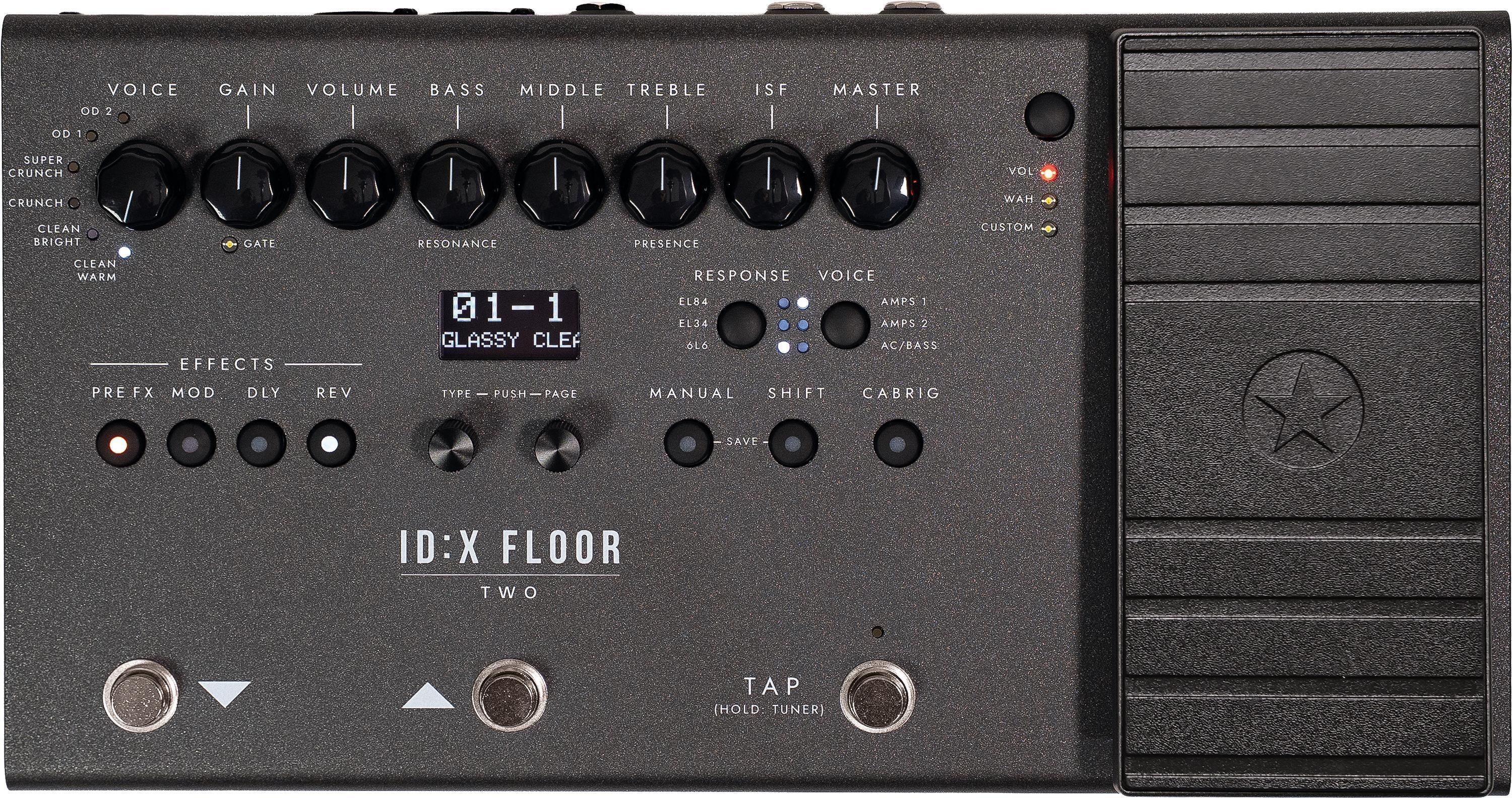Blackstar ID:X Floor Two Floorboard Multi-FX Pedal | Sweetwater