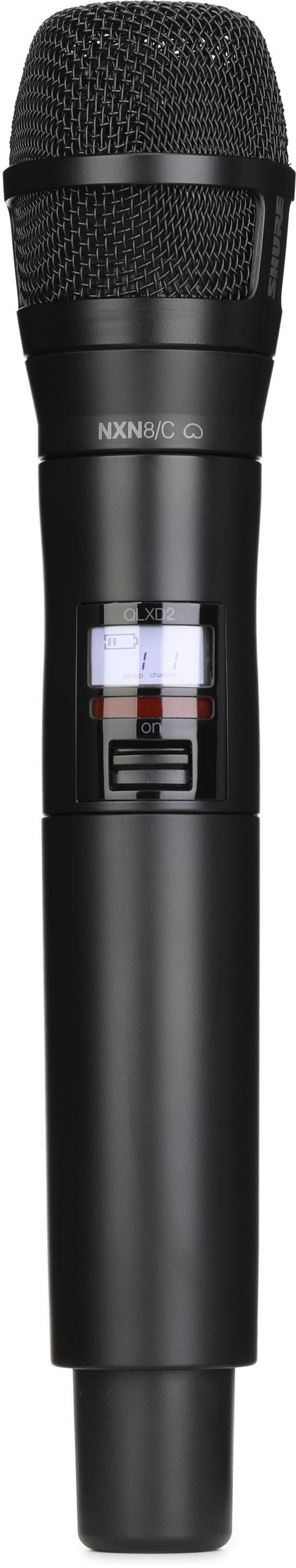 Shure MXW2X Handheld Transmitter with SM58 Capsule - Z10 Band