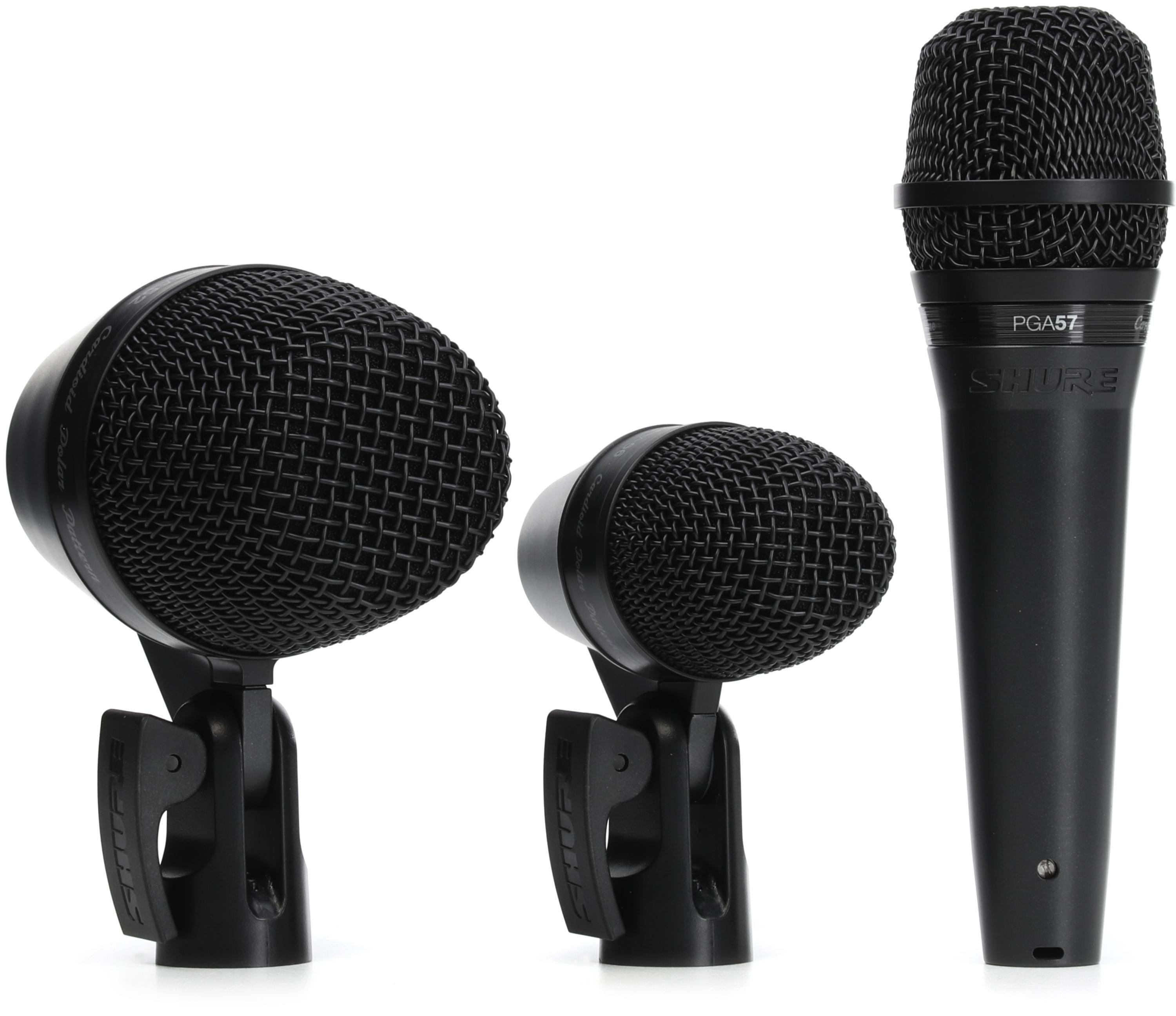 SHURE PGA DrumKit5 マイクキット Shure PGADRUMKIT5 5-piece Drum Microphone Kit | Sweetwater