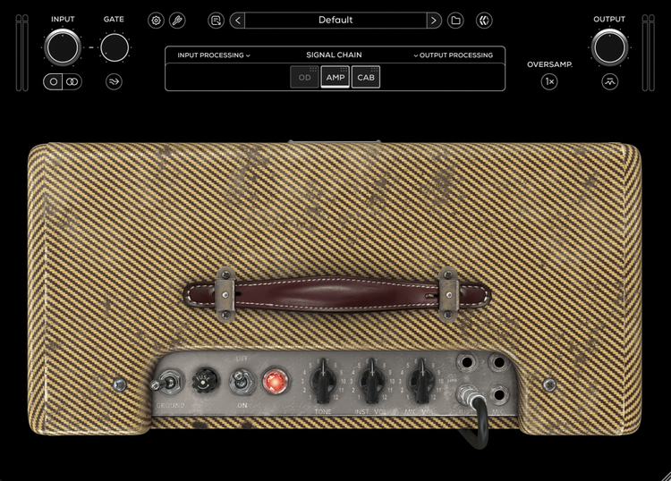 MixWave Tweed 1955 Guitar Amplifier Emulation Plug-in