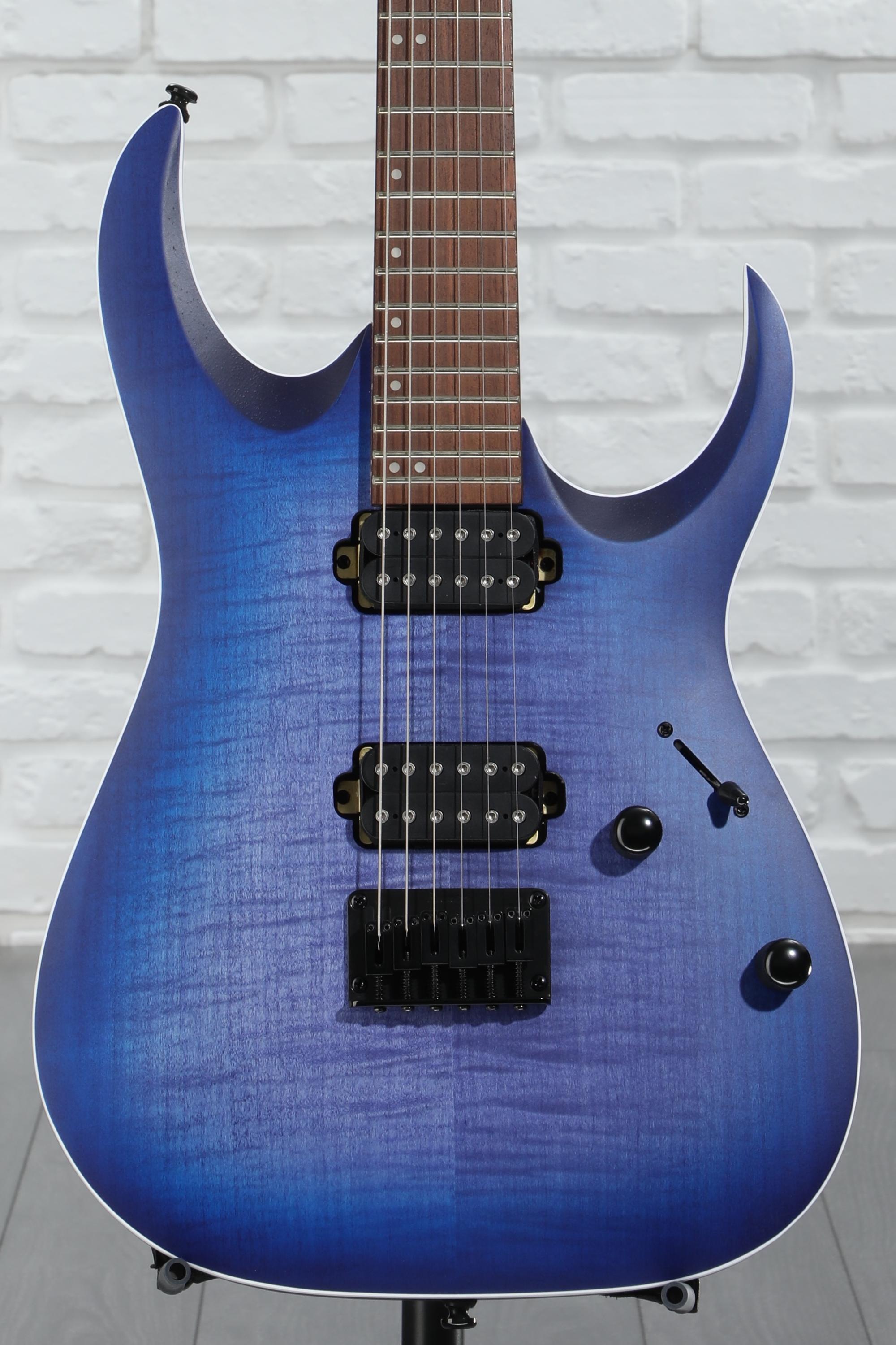Ibanez RGA42FM - Blue Lagoon Burst Flat | Sweetwater