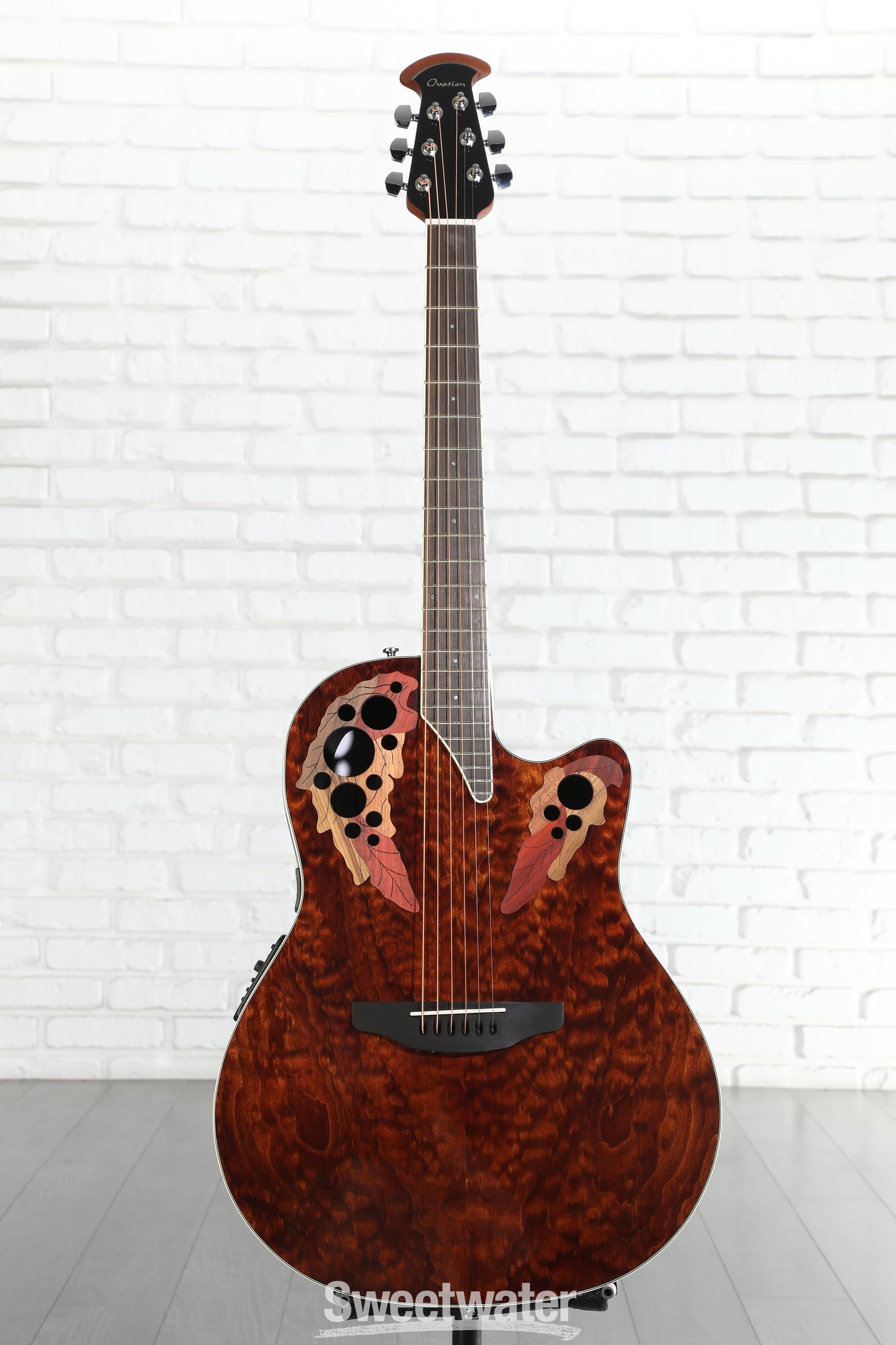 Ovation Celebrity Elite CE48P-TGE Super Shallow Acoustic-Electric