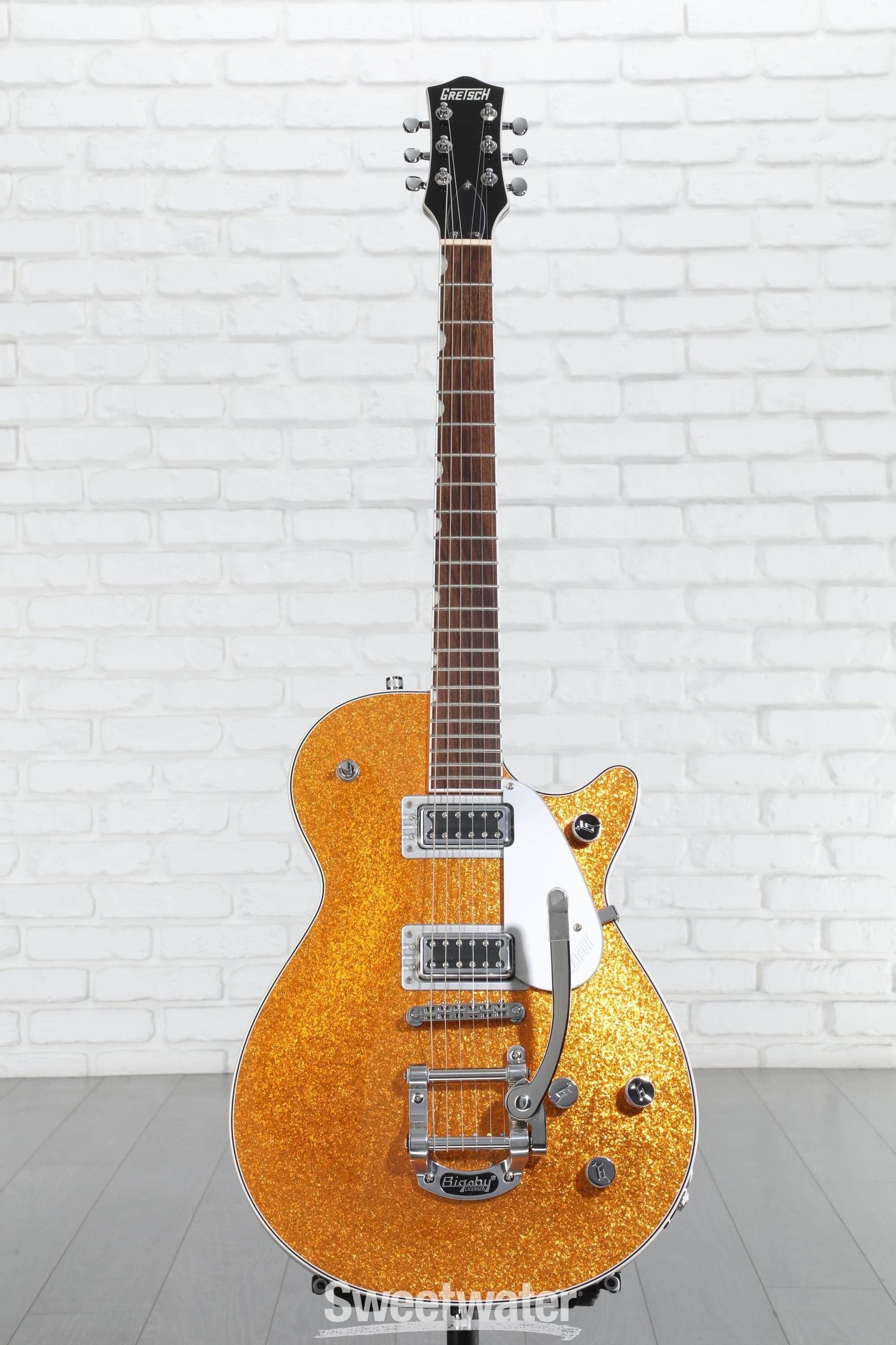 Gretsch Electromatic ゴールドスパークル Gretsch Electromatic Jet Electric Guitar - Gold Sparkle | Sweetwater