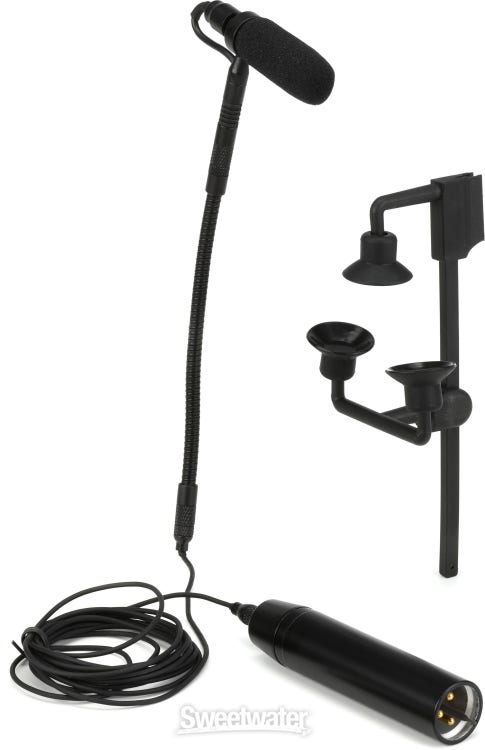 Audio-Technica AT2020USB Plus Microphone with USB port on tripod 3D model