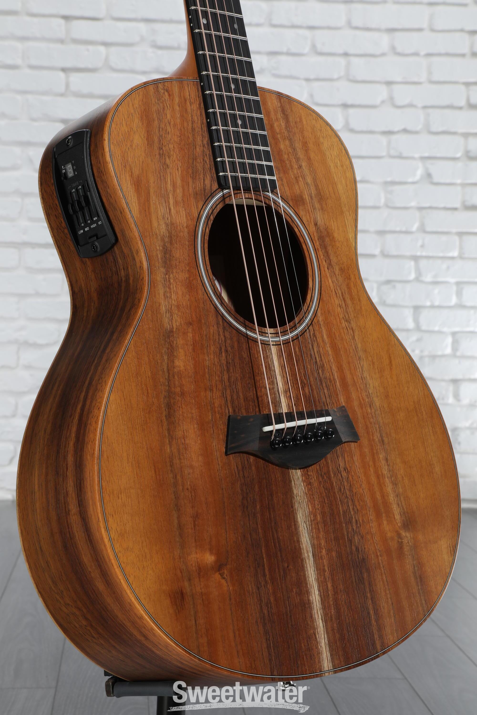 テイラー エレアコ GS mini KAO GS Mini-e Koa Layered Koa Acoustic-Electric Guitar | Taylor