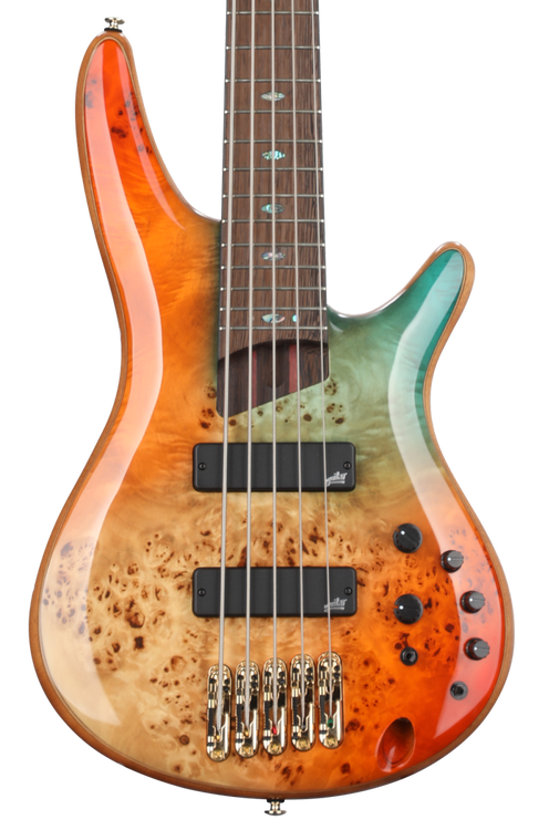 Ibanez Premium SR1605D Bass Guitar - Autumn Sunset Sky | Sweetwater