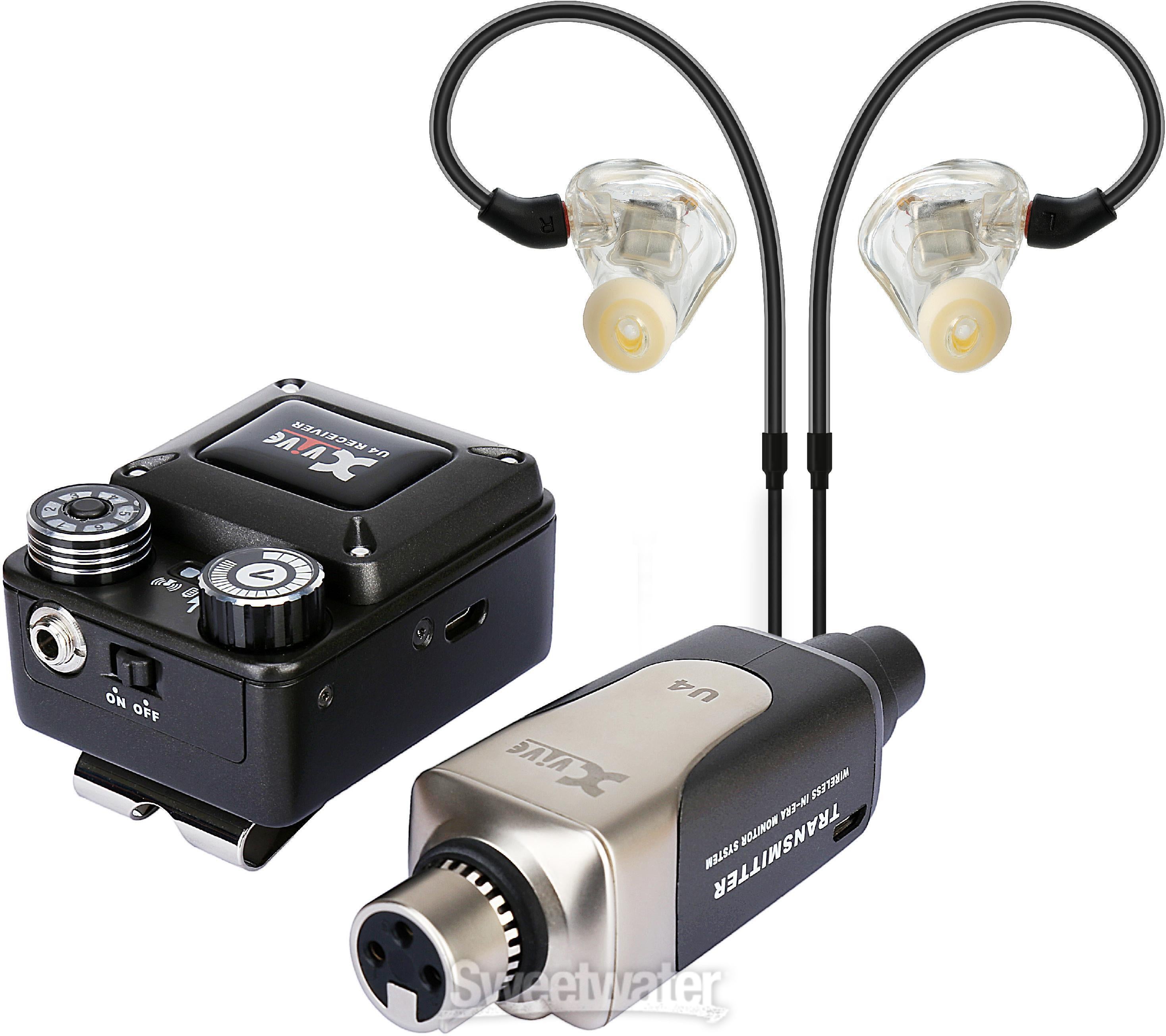 Xvive U4 Wireless In-ear Monitoring System with T9 Earphones 