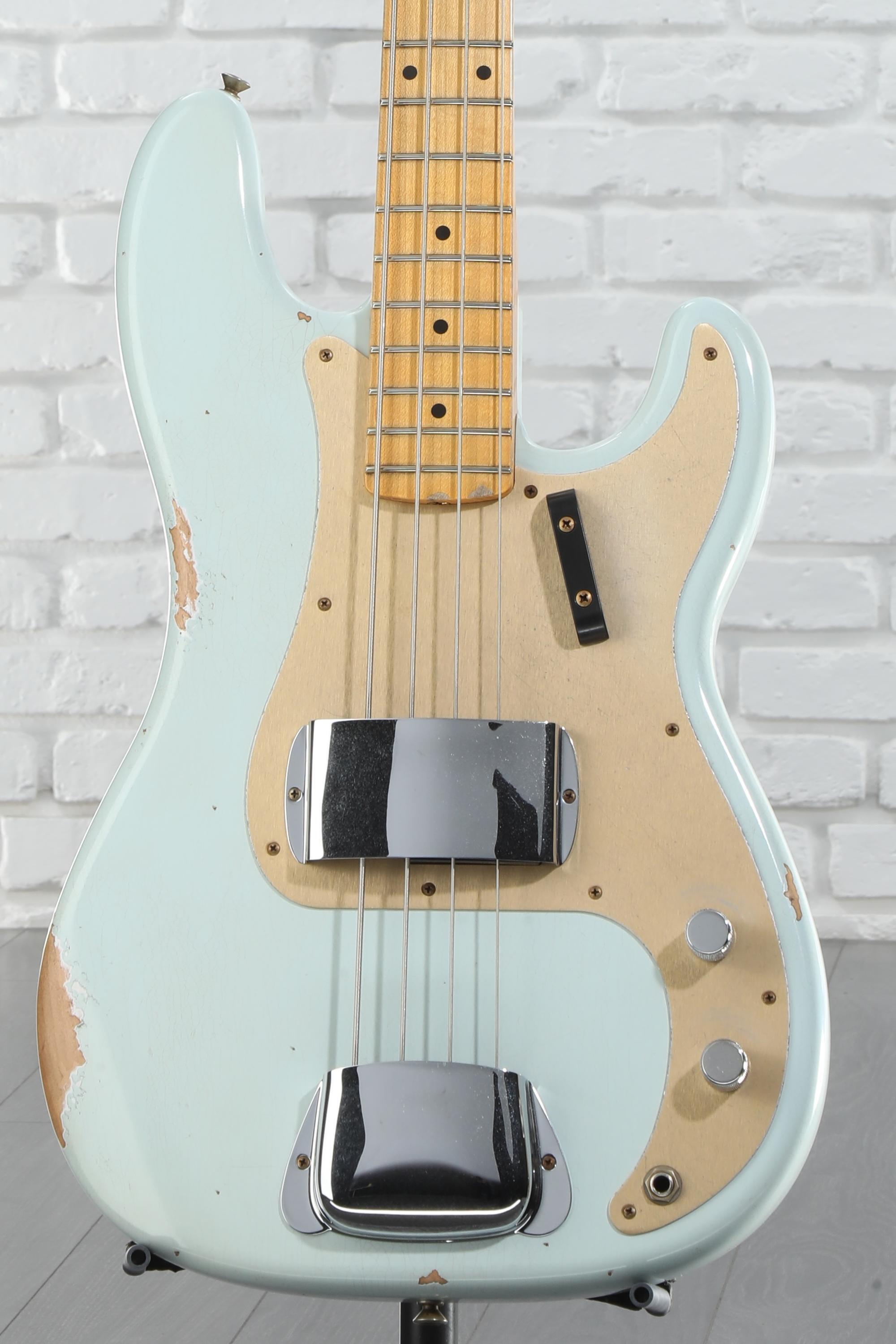Fender Custom Shop 1958 Precision Bass Relic - Aged Sonic