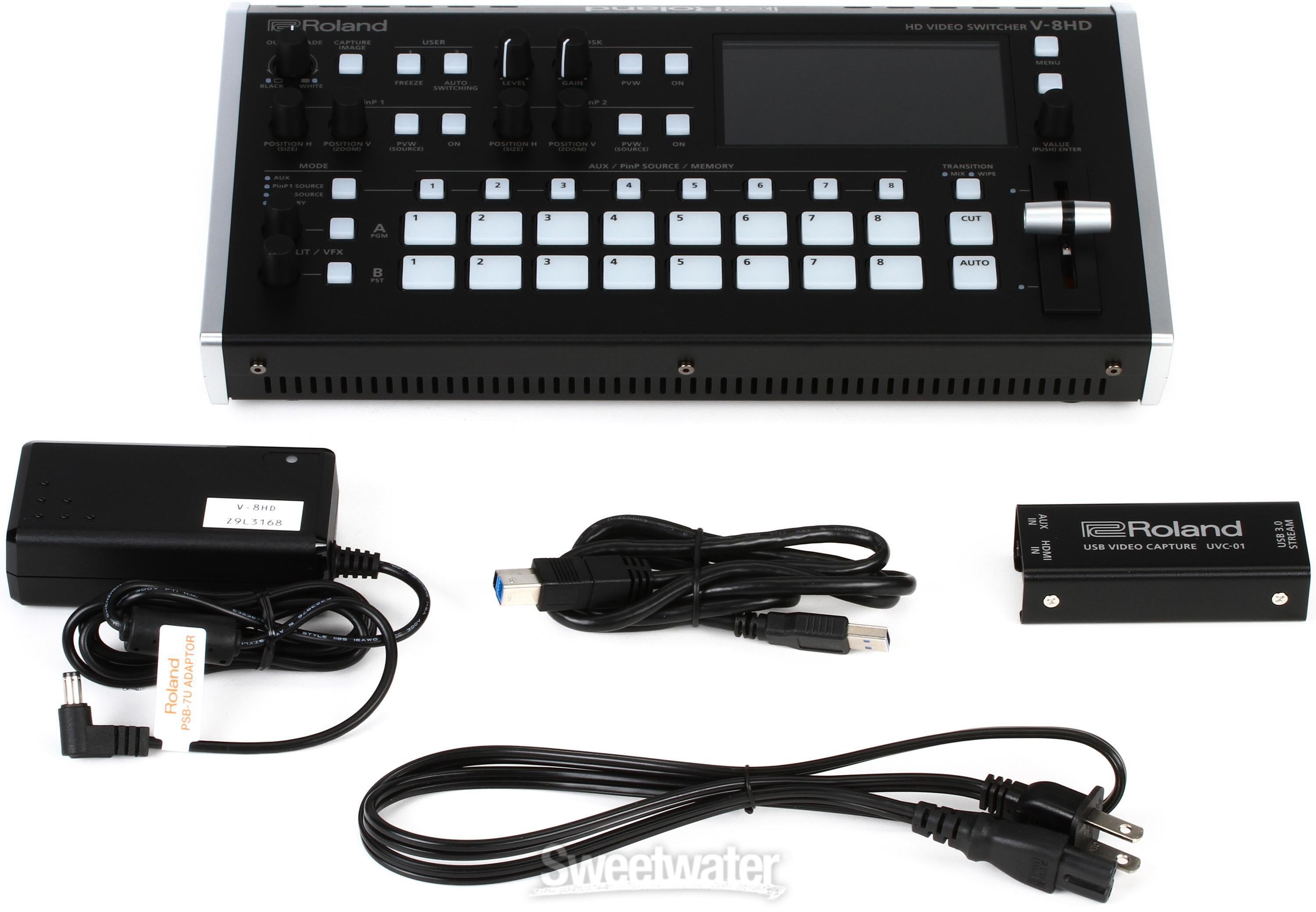 Roland V-8HD スイッチャー Roland V-8HD HDMI Video Switcher V8HD - Filmtools