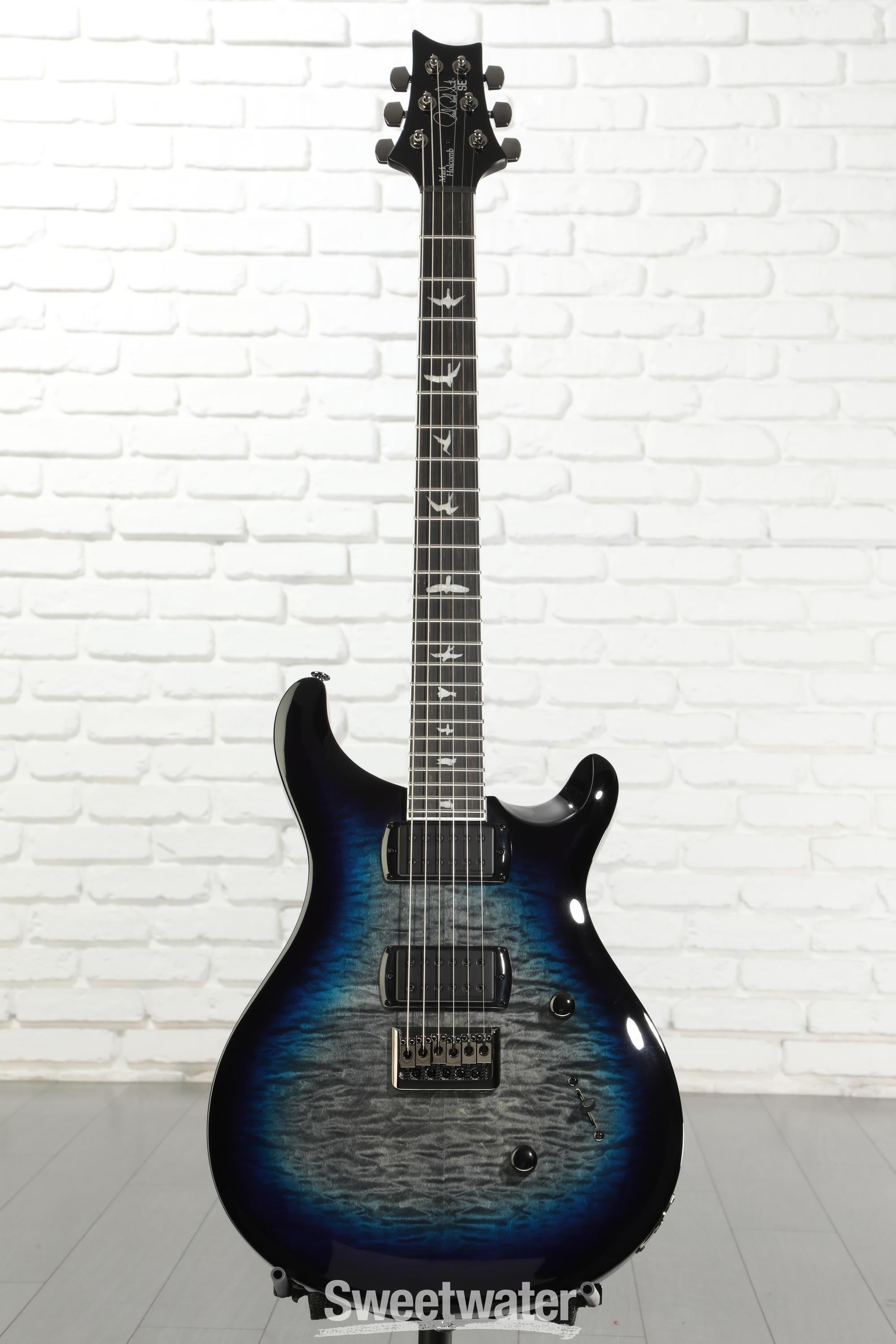 PRS SE Mark Holcomb Signature Electric Guitar - Holcomb Blue Burst