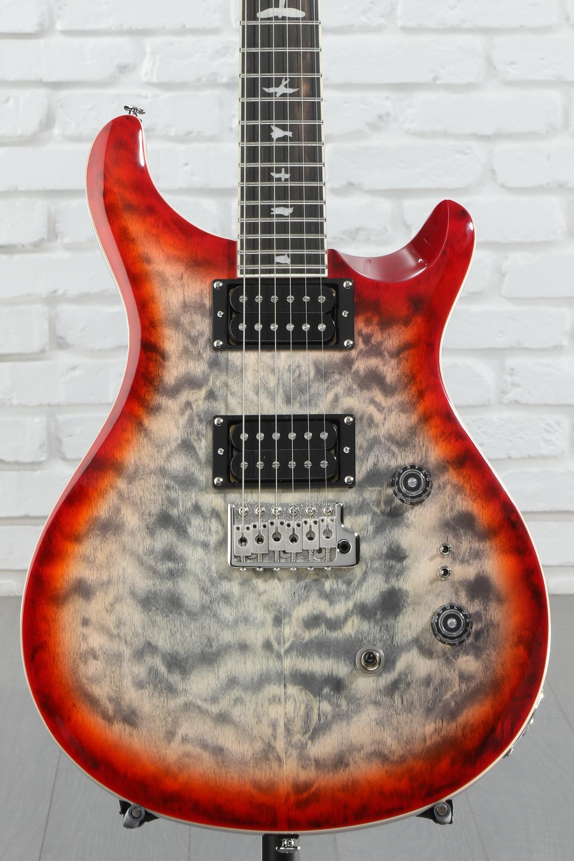PRS SE Custom 24 Quilted Carved Top With Ebony Fingerboard