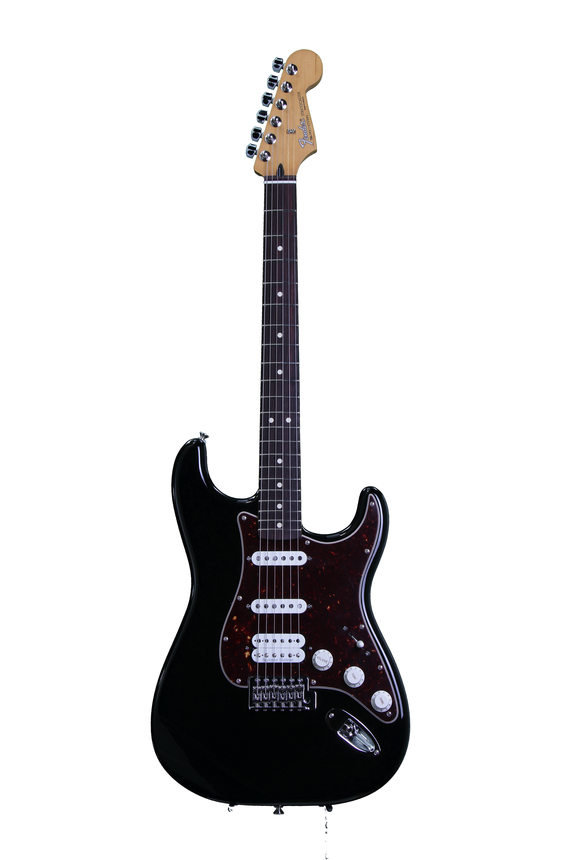 Fender Deluxe Lone Star Strat - Black | Sweetwater