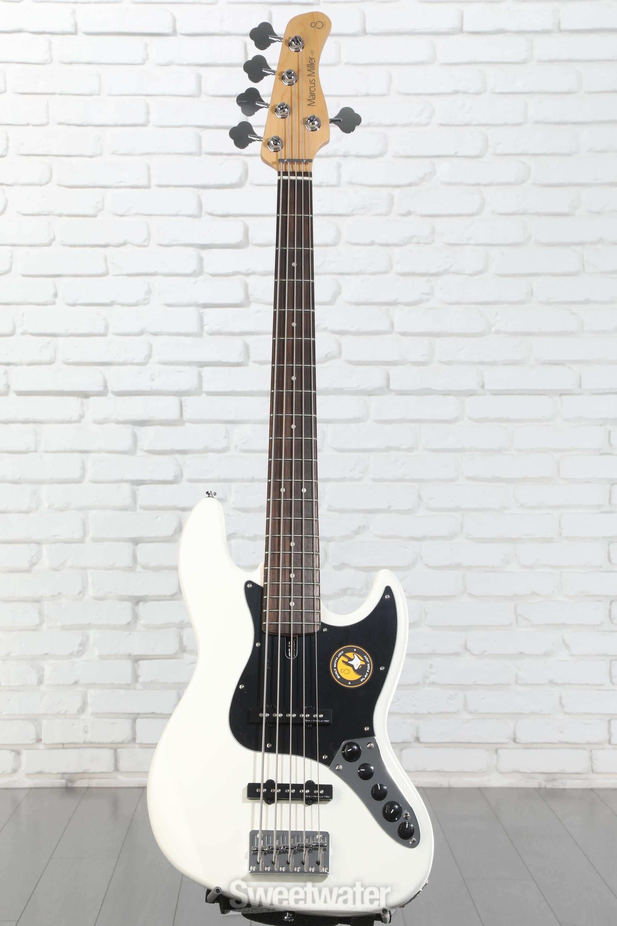 Sire V3 5弦 Sire Marcus Miller V3 5-string Bass Guitar - Antique White