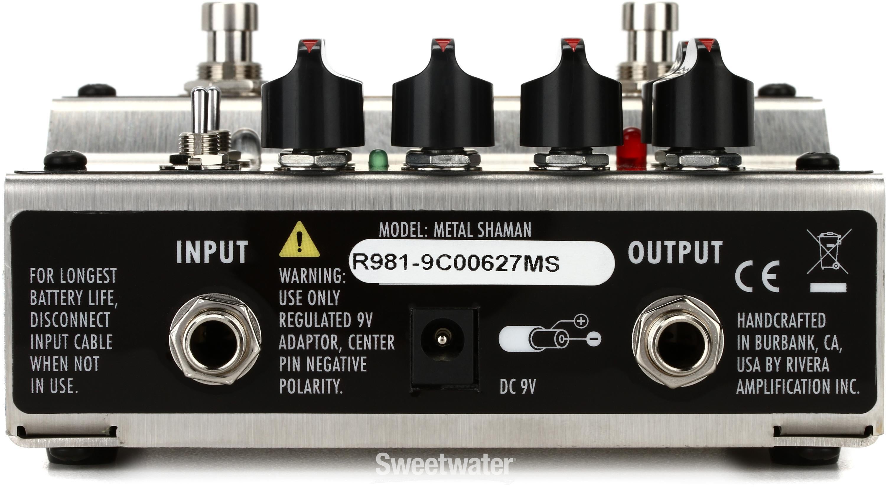 Rivera Metal Shaman Distortion Pedal | Sweetwater