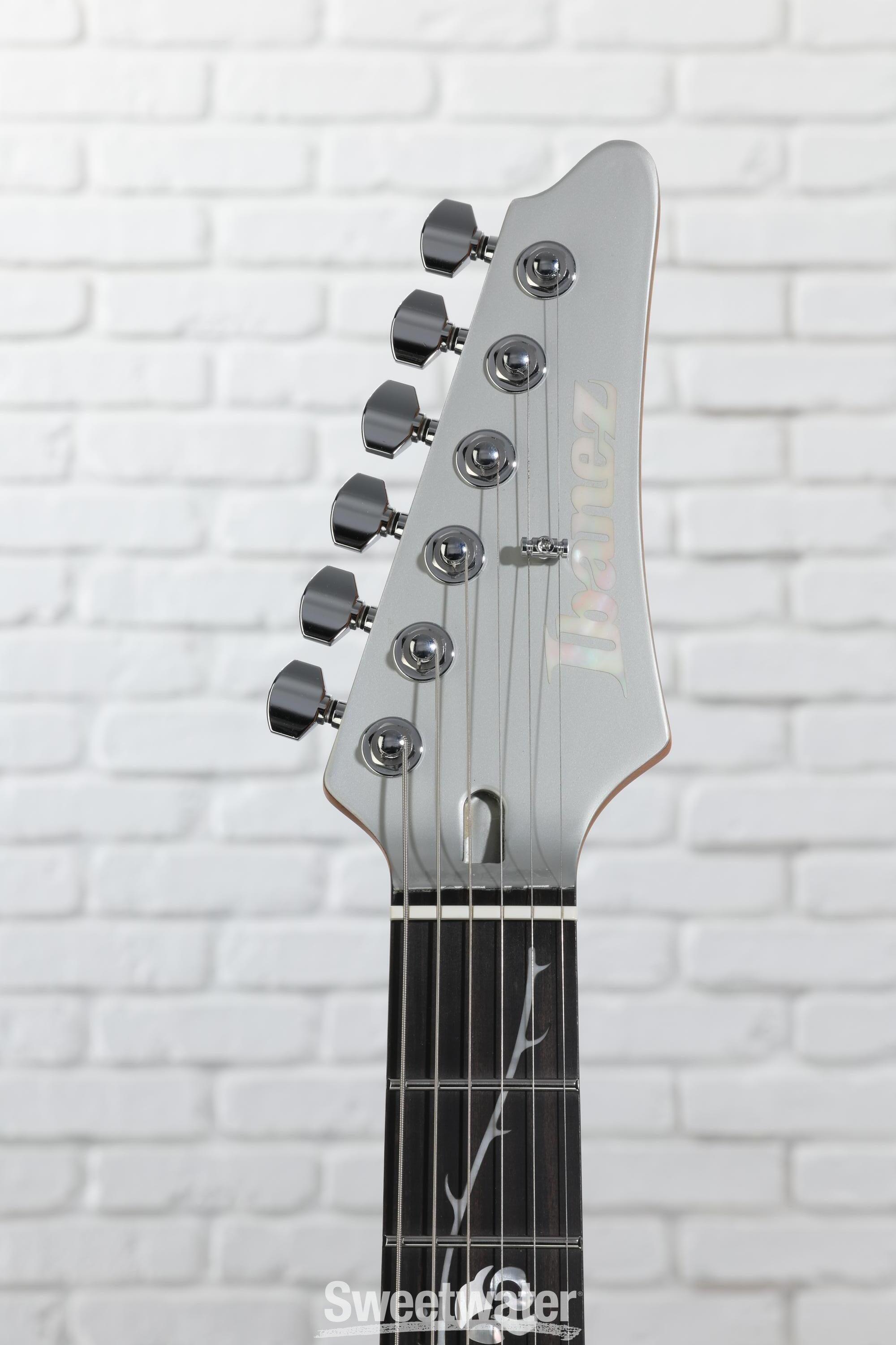 Ibanez TOD10 Tim Henson Signature Electric Guitar - Classic Silver