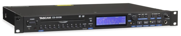 TASCAM CD-500B Rackmountable CD Player | Sweetwater 
