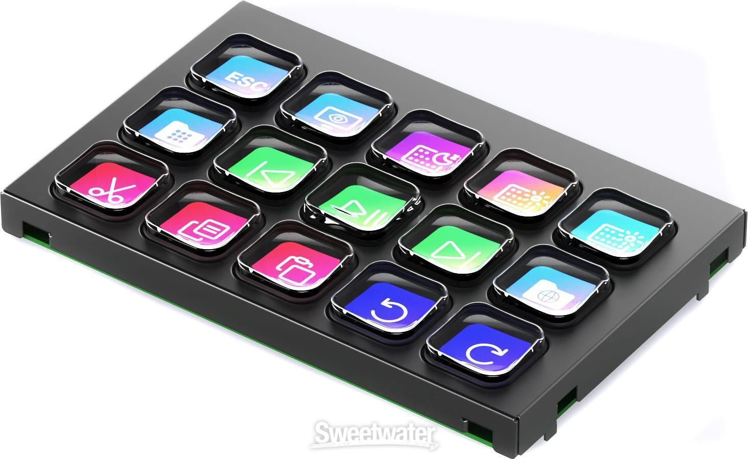 Elgato Stream Deck Module Customizable DIY Control Panel - 15 Keys