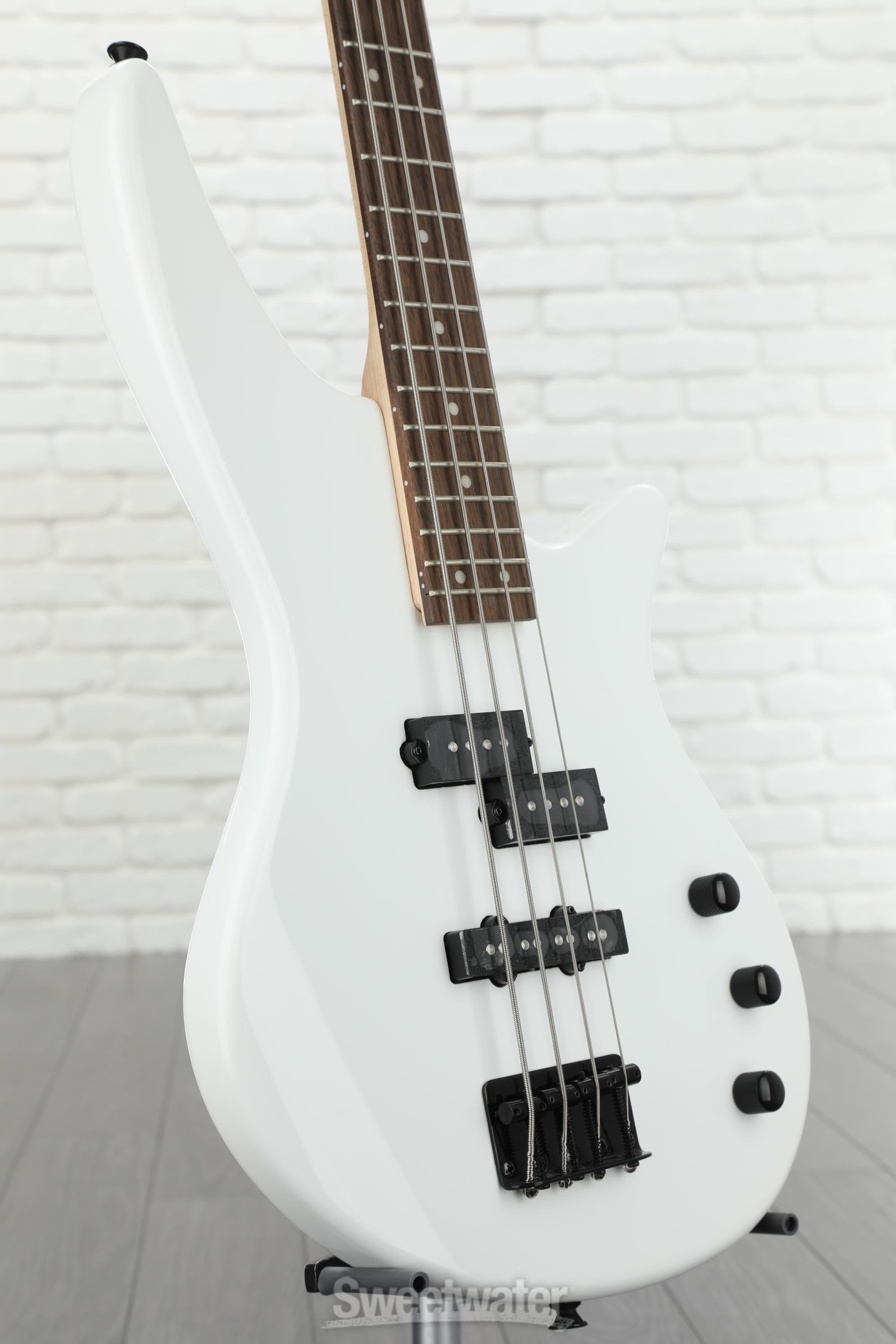 ギター 's effects BOR - White Jackson X Series Spectra IV M Bass Guitar - Snow White