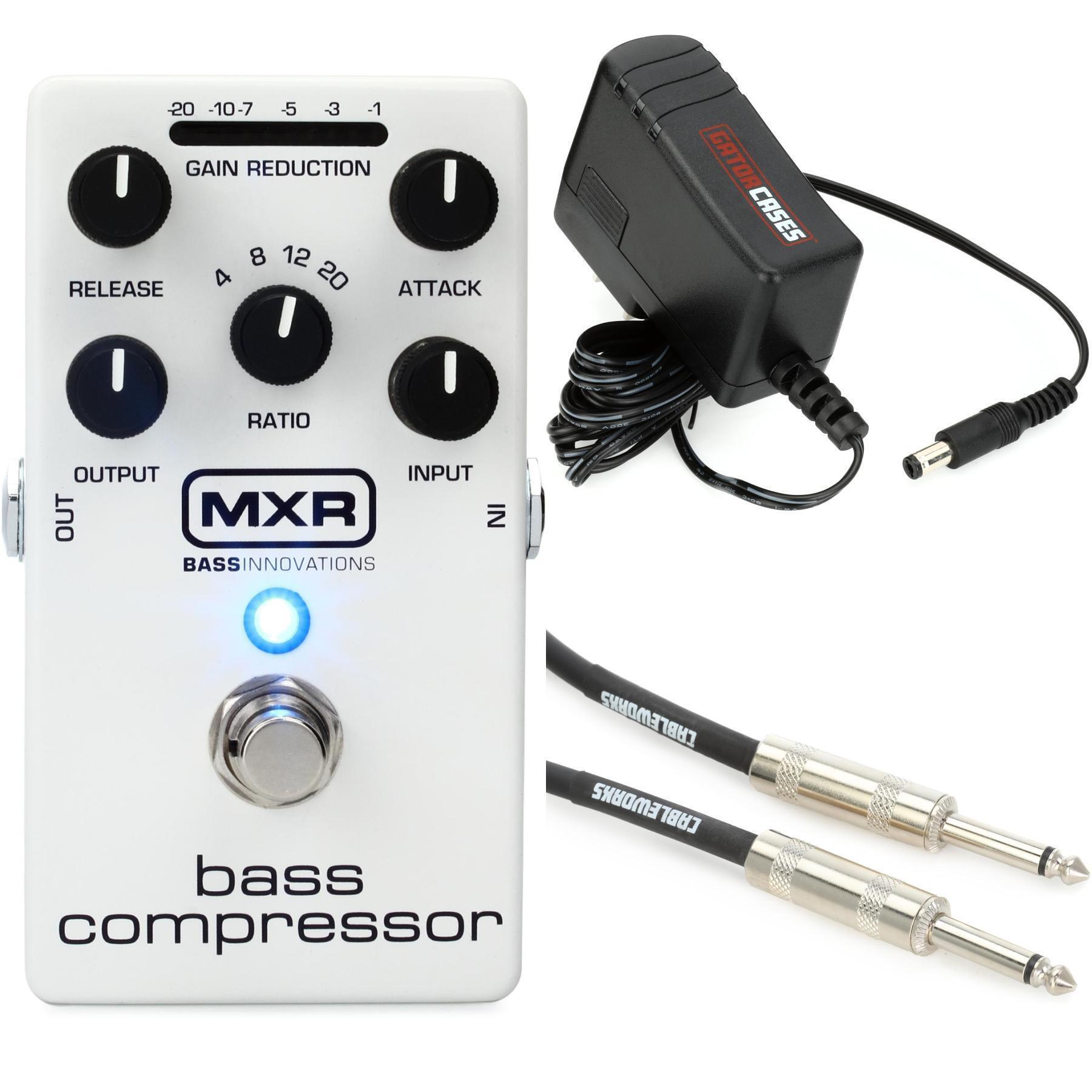 MXR M80 Bass D.I. + Distortion and M87 Bass Compressor Pedal Pack