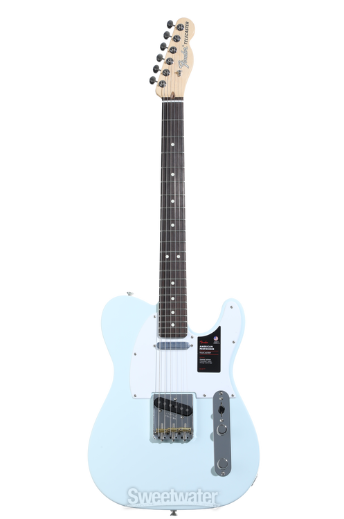 Fender American Performer Telecaster - Satin Sonic Blue with