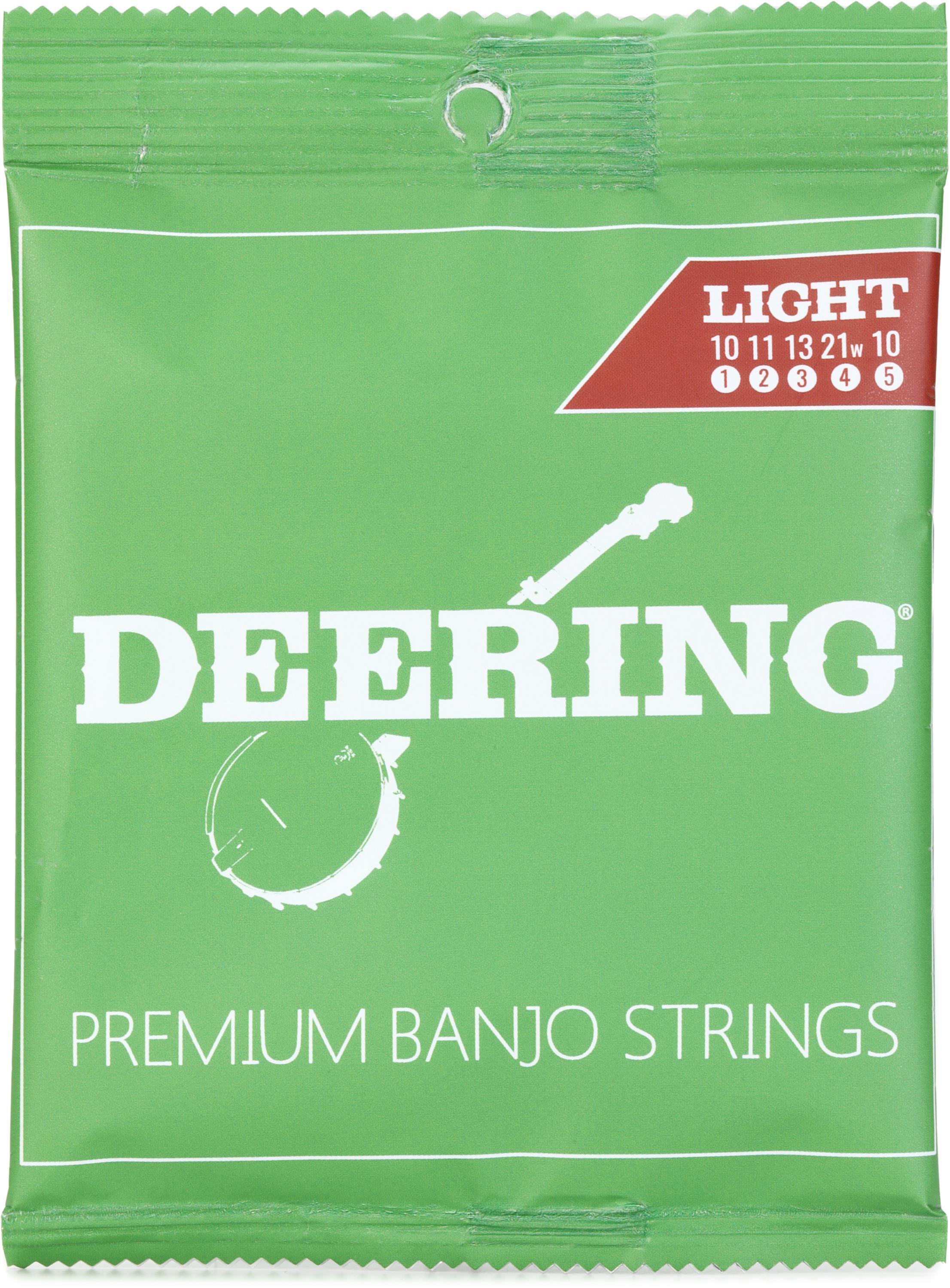 Photo of Deering Premium Banjo Strings - .010-.010 Light